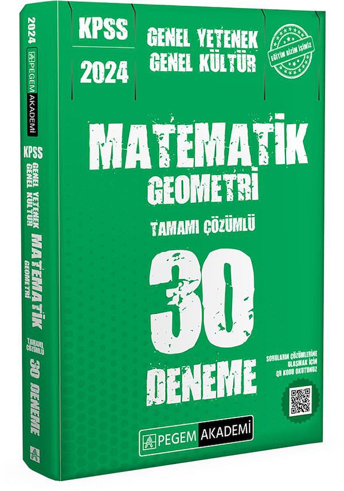 2024 KPSS Genel Kültür Genel Yetenek Matematik-Geometri 30 Deneme