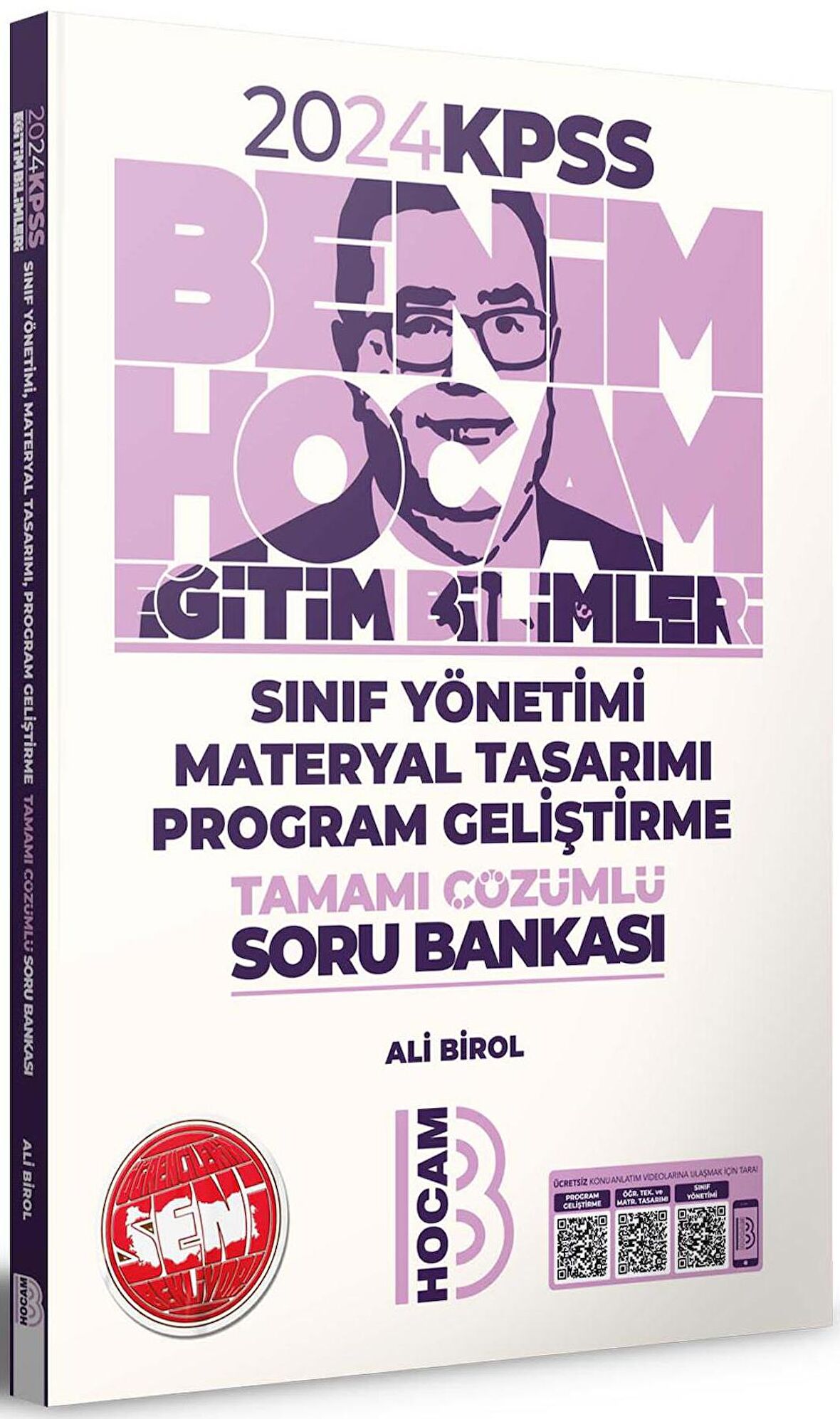 2024 KPSS Eğitim Bilimleri Program Geliştirme Sınıf Yönetimi Materyal Tasarımı Tamamı Çözümlü Soru Bankası