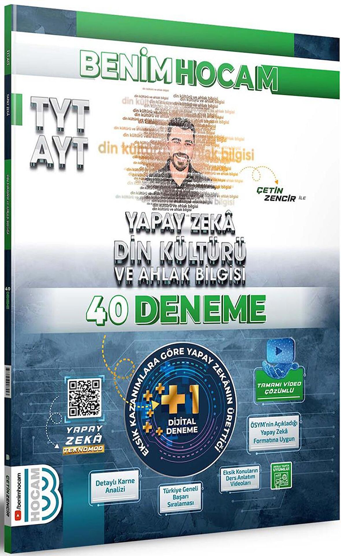 2024 TYT Yapay Zeka Din Kültürü ve Ahlak Bilgisi 40 Deneme