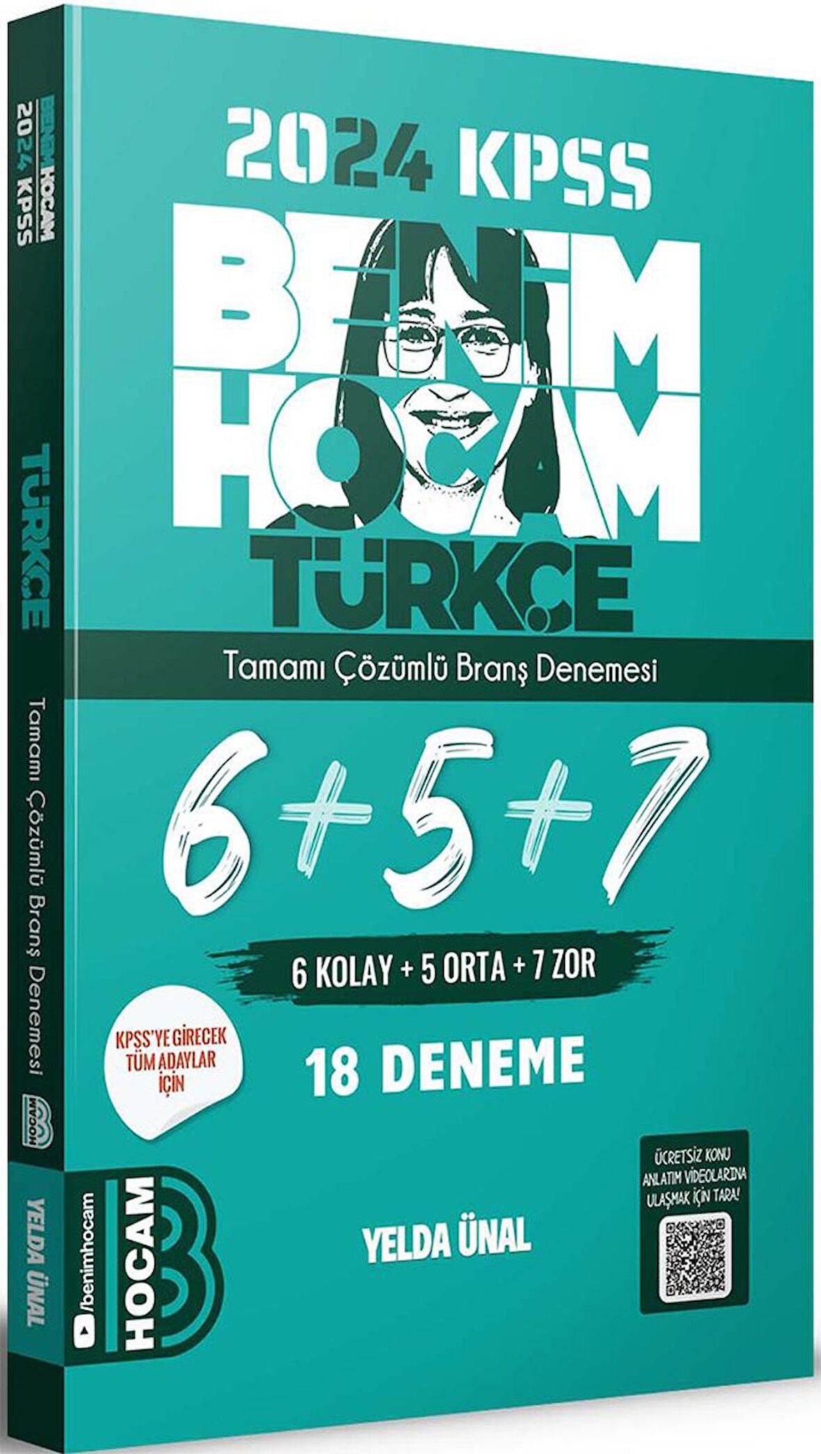 2024 KPSS Türkçe Tamamı Çözümlü 6+5+7 Deneme