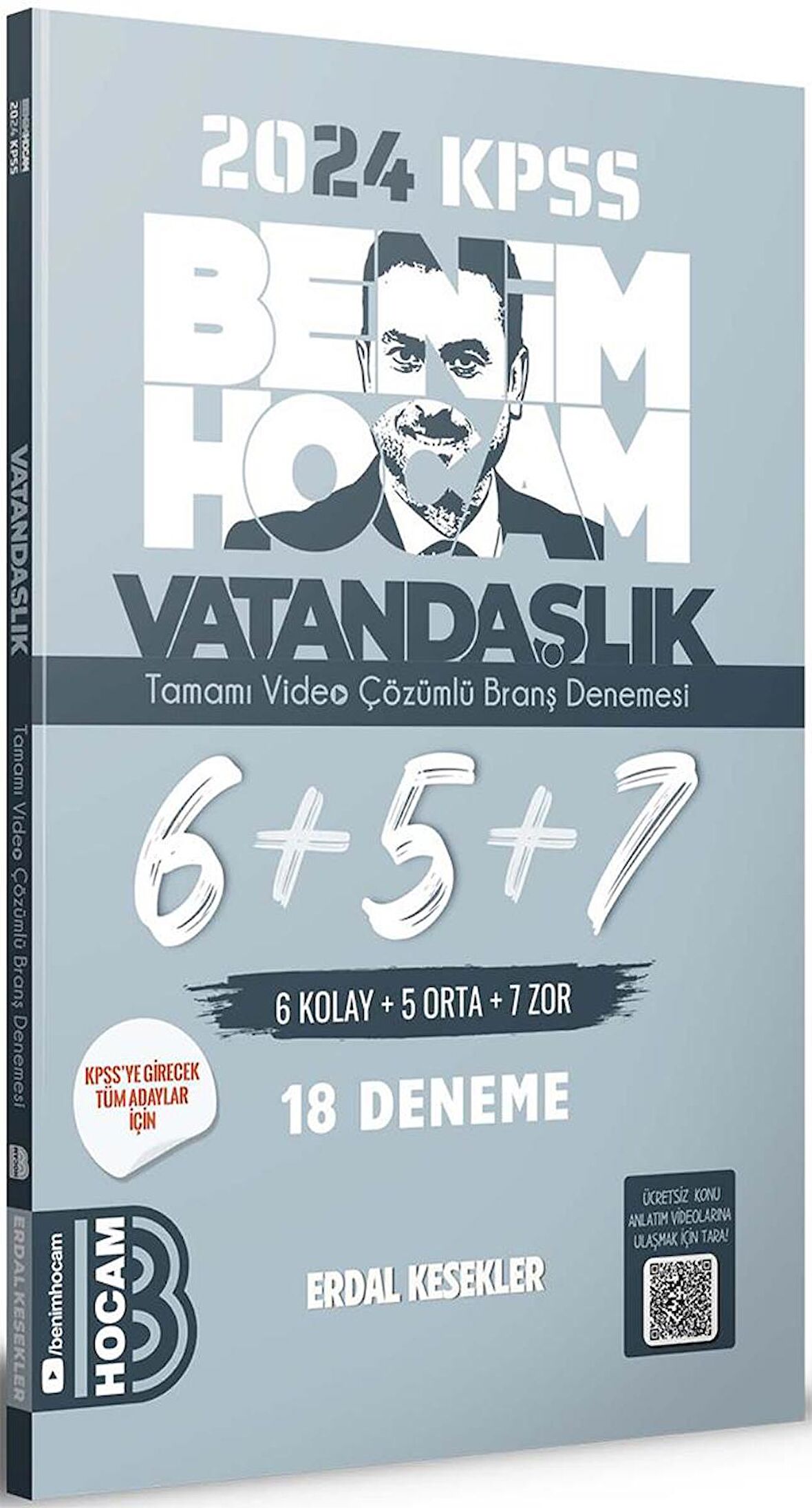 2024 KPSS Vatandaşlık Tamamı Çözümlü 6+5+7 Deneme