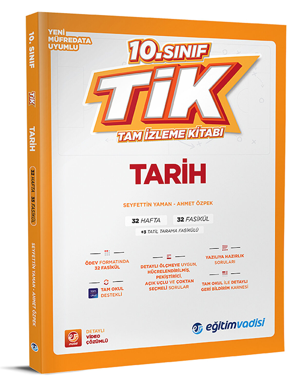 Eğitim Vadisi 2026 10. Sınıf Tarih Tik Tam İzleme Kitabı