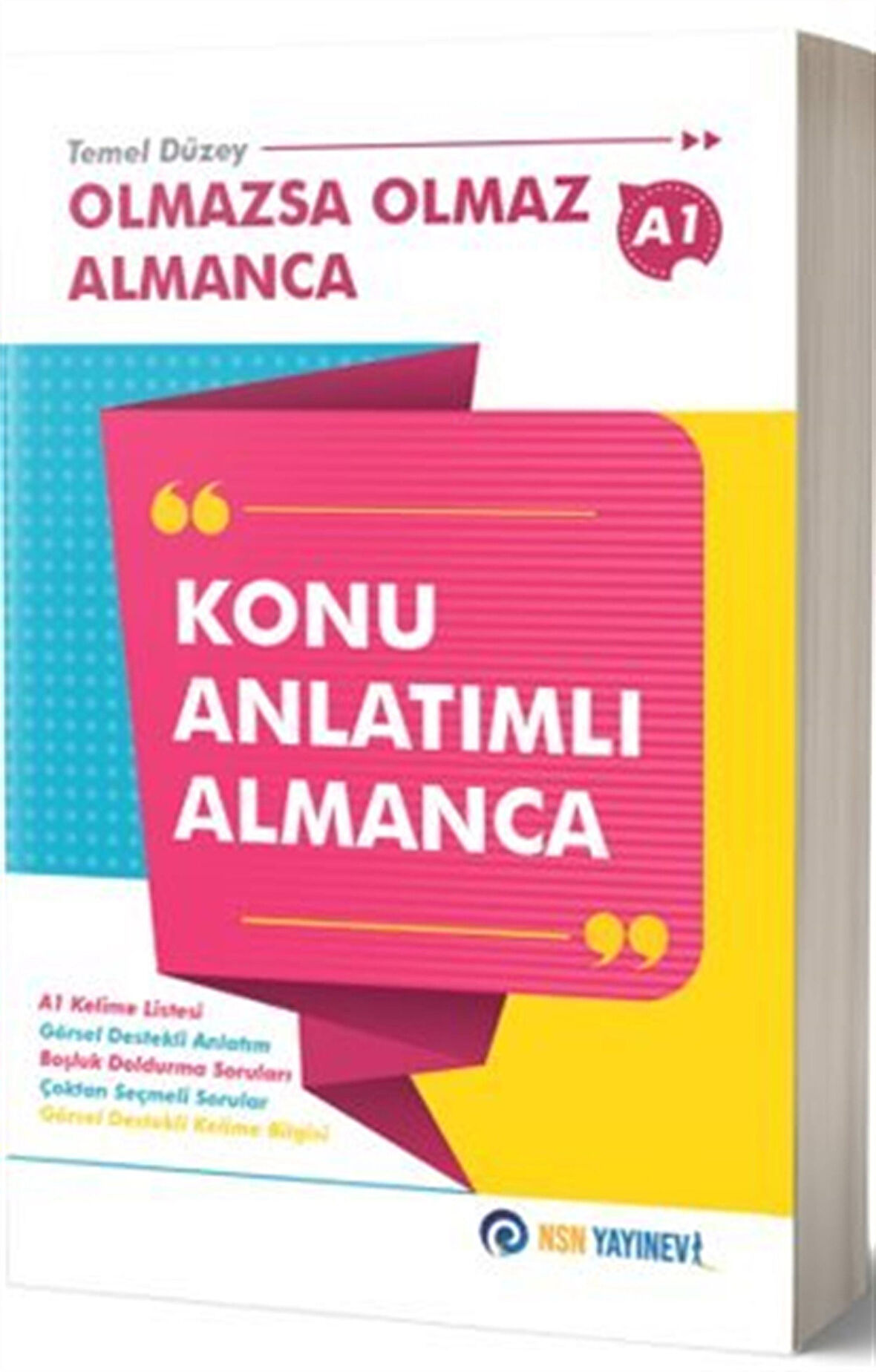 Olmazsa Olmaz Almanca - Konu Anlatımlı Almanca / Temel Düzey A1 / Kolektif
