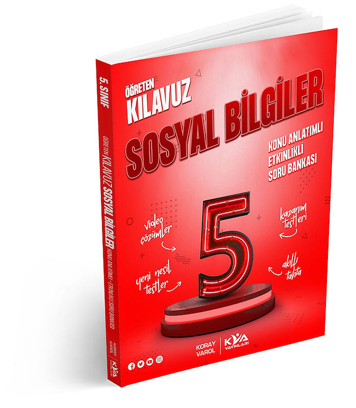 Kva 2025 5. Sınıf Sosyal Bilgiler Öğreten Kılavuz Konu Anlatımlı Etkinlikli Soru Bankası Güncel Müfredat