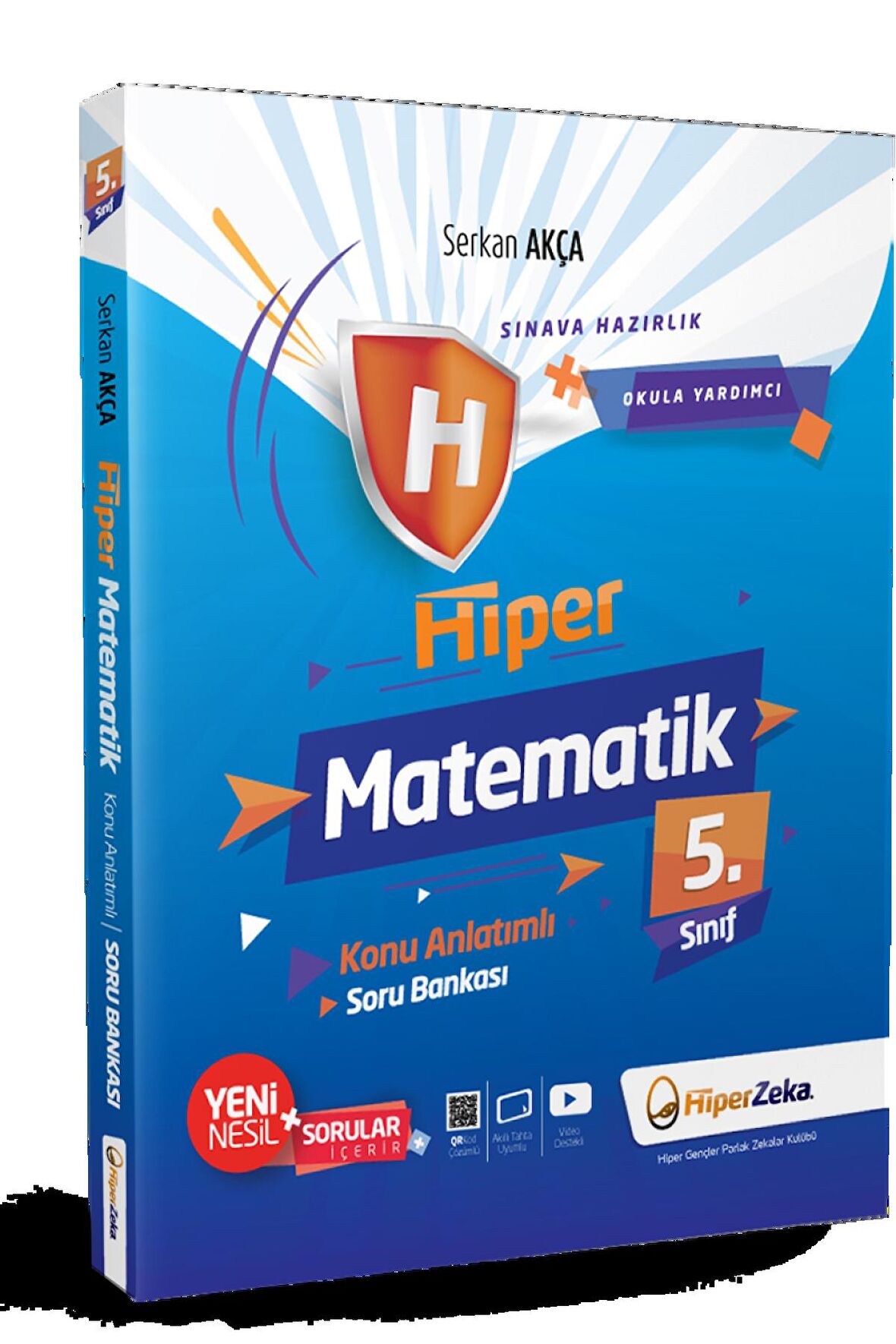 Hiperzeka Yayınları 5. Sınıf Hiper Matematik Konu Anlatımlı Soru Banka