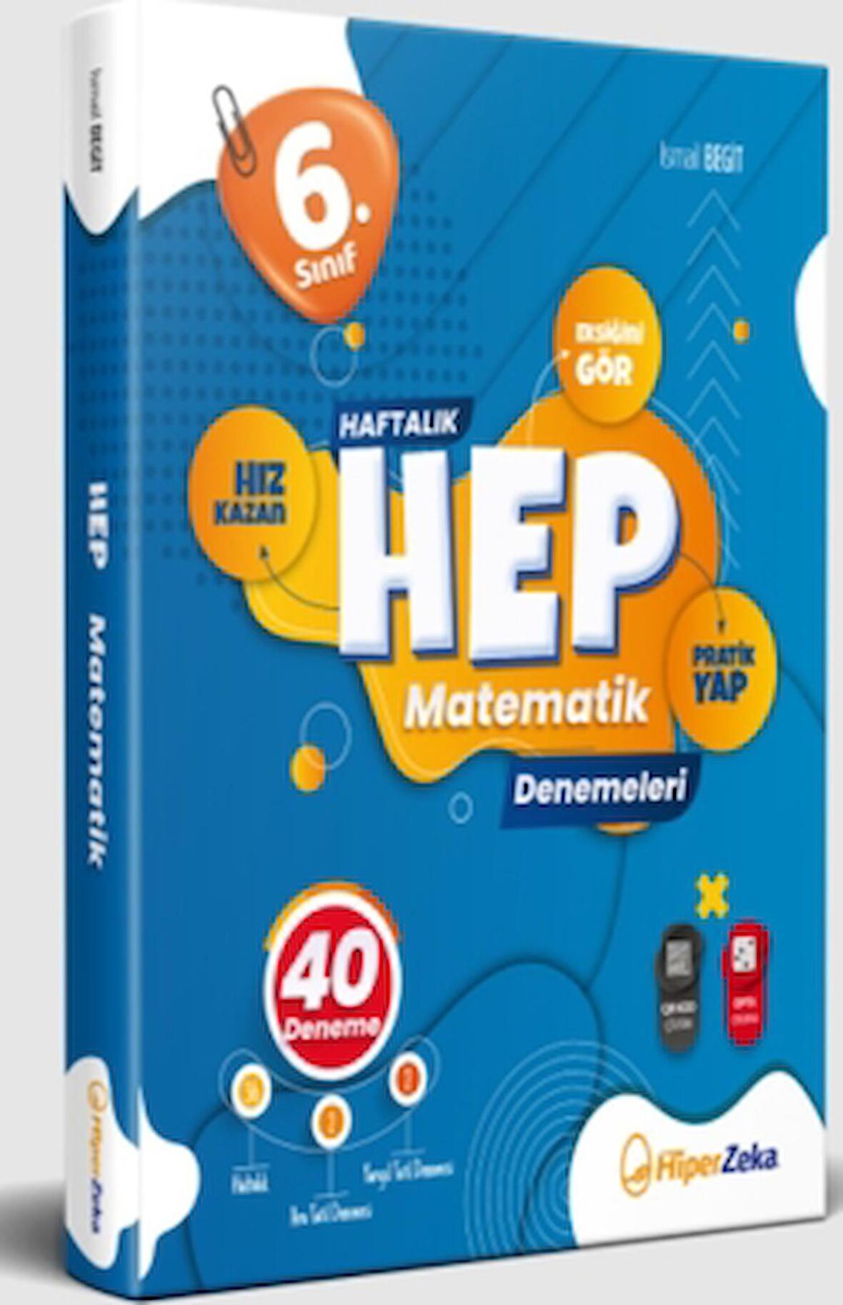 6. Sınıf Haftalık Hep Matematik 40 Deneme