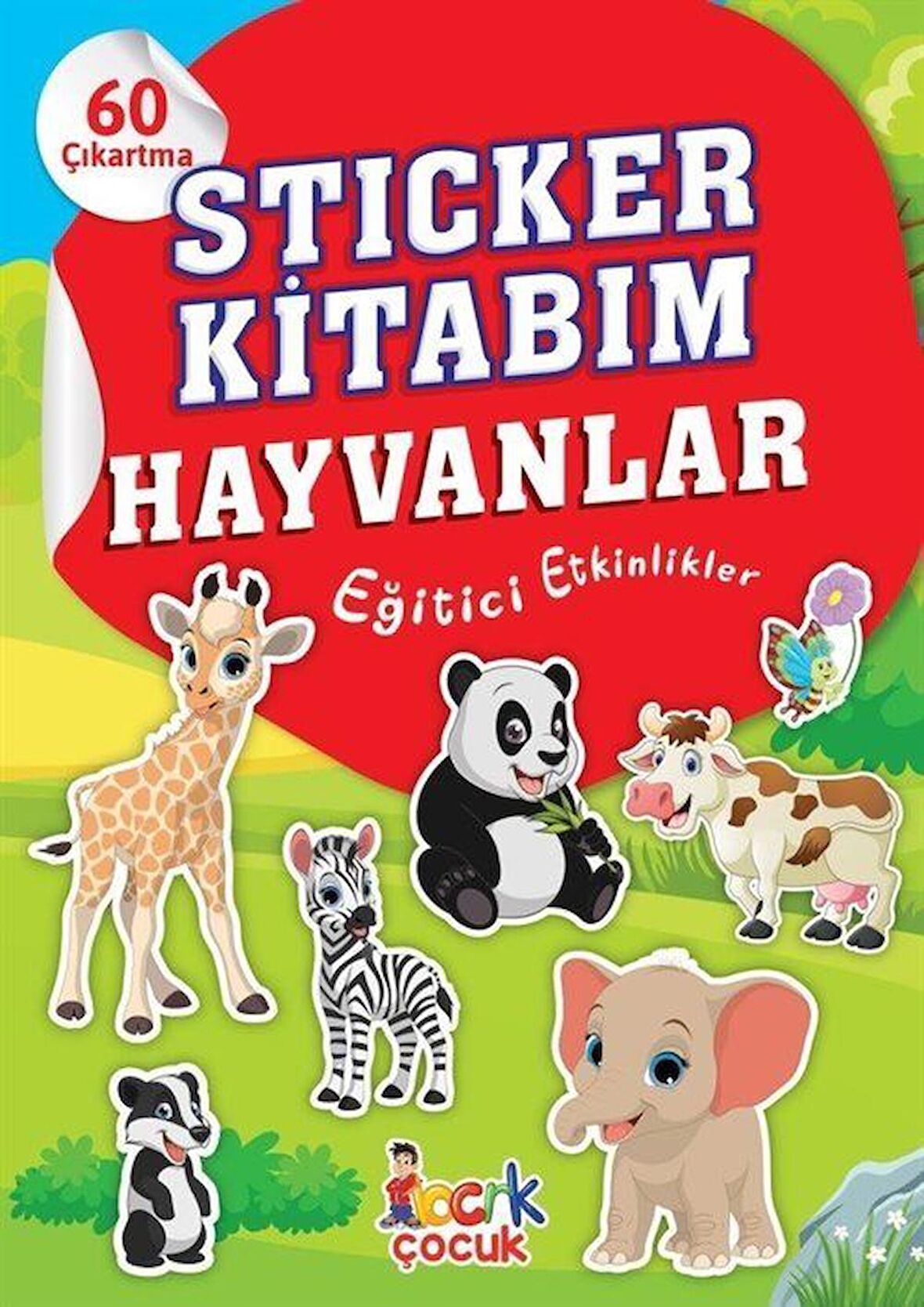 Hayvanlar - Sticker Kitabım