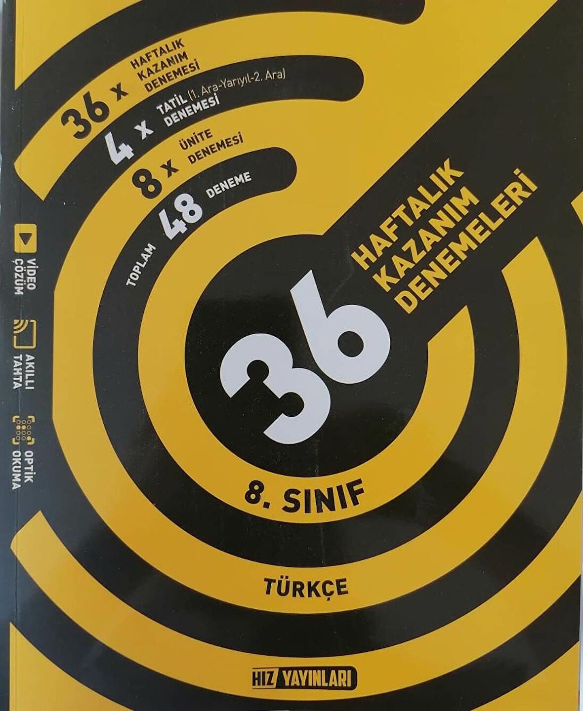 8. Sınıf Türkçe 36 Haftalık Kazanım Denemeleri