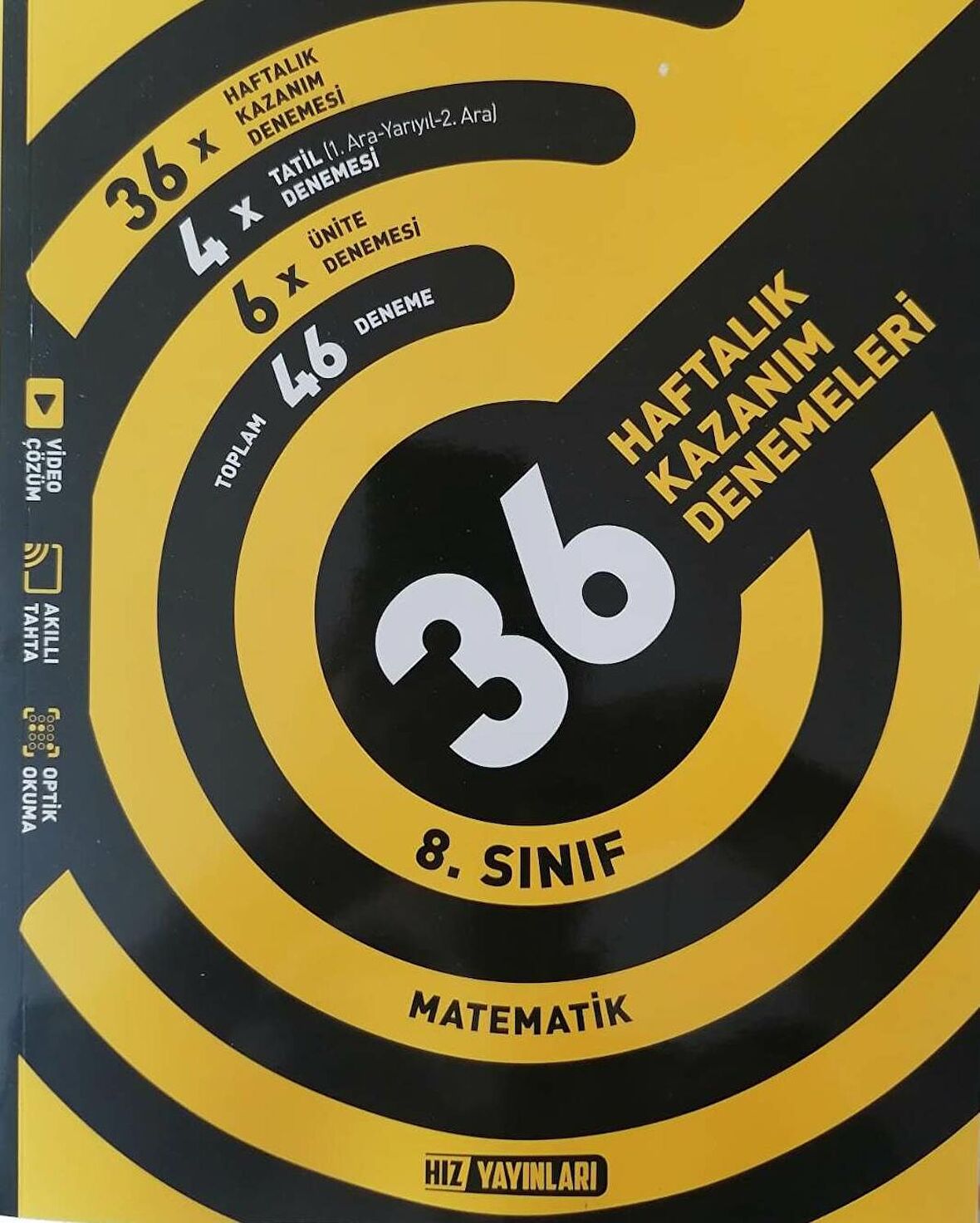 8. Sınıf Matematik 36 Haftalık Kazanım Denemeleri