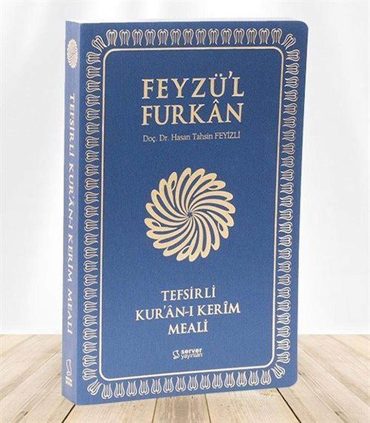 Feyzü'l Furkan Tefsirli Kur'an-ı Kerim Meali (Orta Boy - Tefsirli Meal - İnce Cilt) - Lacivert