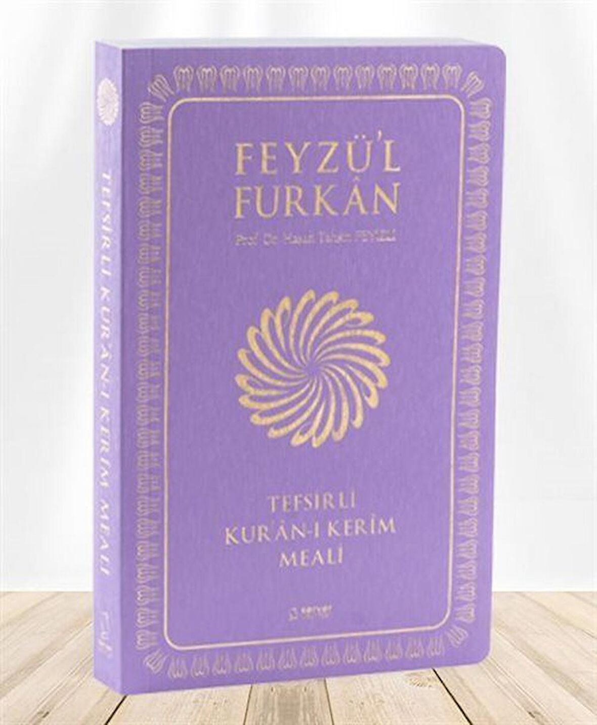 Feyzü'l Furkan Tefsirli Kur'an-ı Kerim Meali (Orta Boy - Tefsirli Meal - İNCE CİLT) LİLA