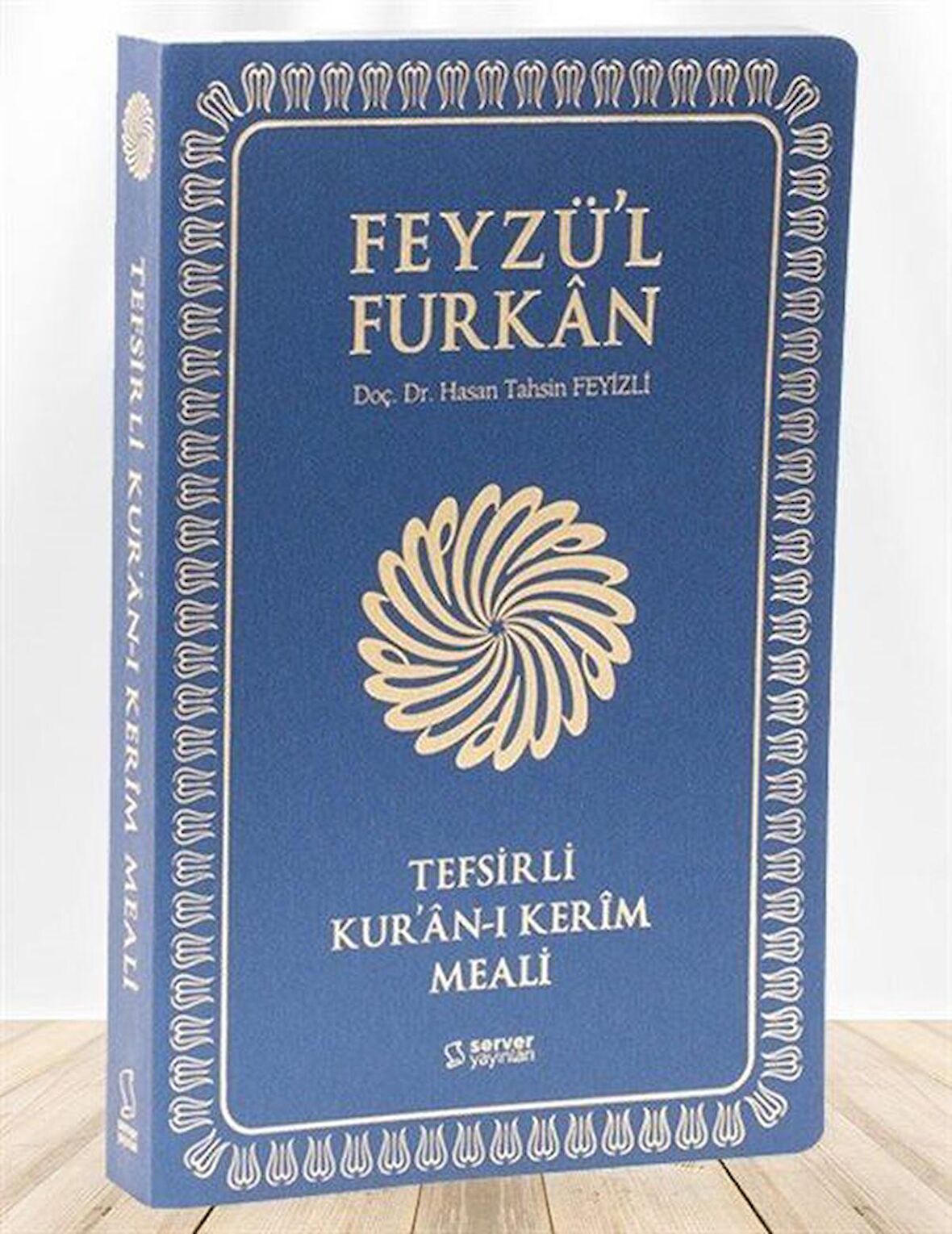 Feyzü'l Furkan Tefsirli Kur'an-ı Kerim Meali (Büyük Boy - Tefsirli Meal - İNCE CİLT) LACİVERT