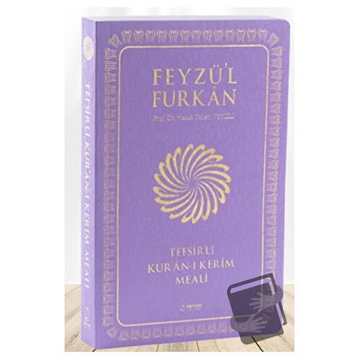 Feyzü'l Furkan Tefsirli Kur'an-ı Kerim Meali (Büyük Boy - Tefsirli Meal - İNCE CİLT) LİLA