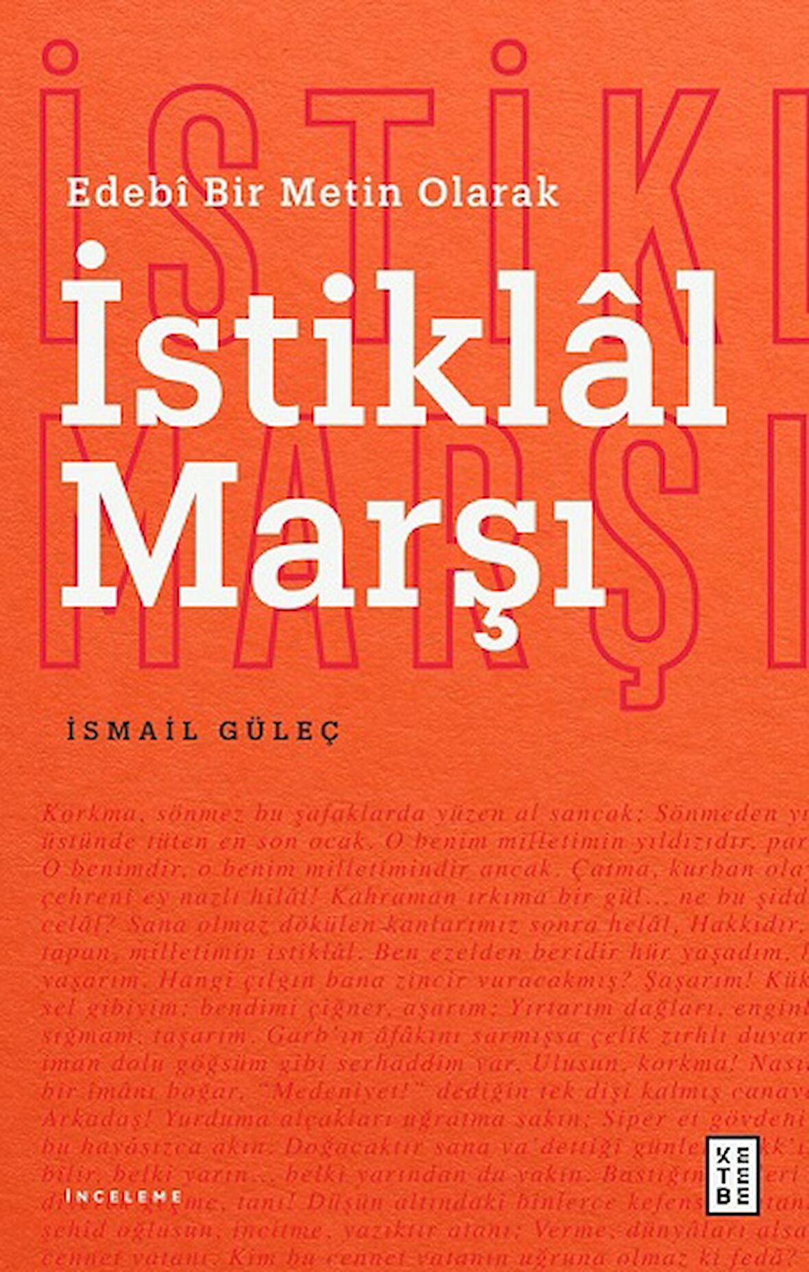 Edebî Bir Metin Olarak İstiklal Marşı