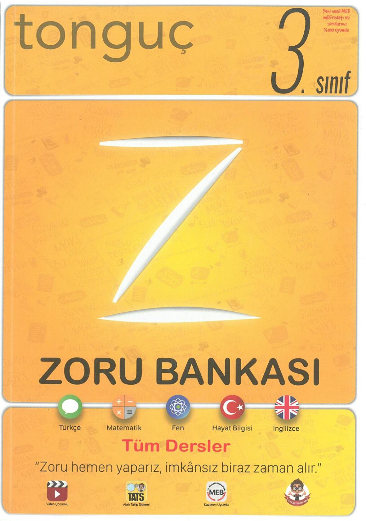 Tonguç 3. Sınıf Tüm Dersler Zoru Bankası