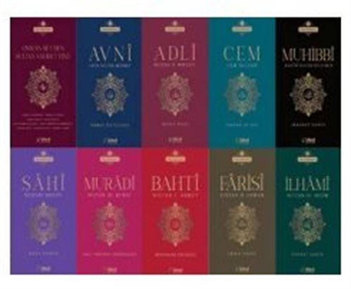 Osmanlı Hanedan Şairleri 10 Kitap Kutulu Set