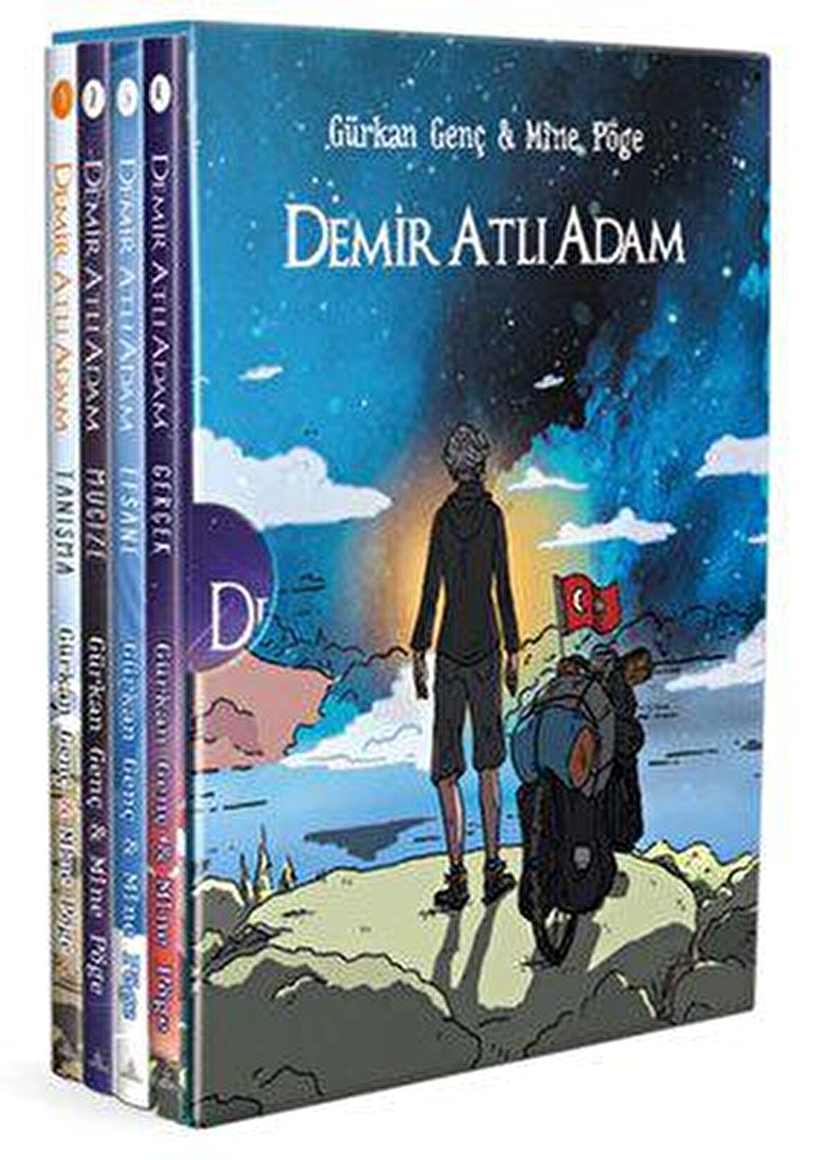 Demir Atlı Adam Serisi Set (4 Kitap)