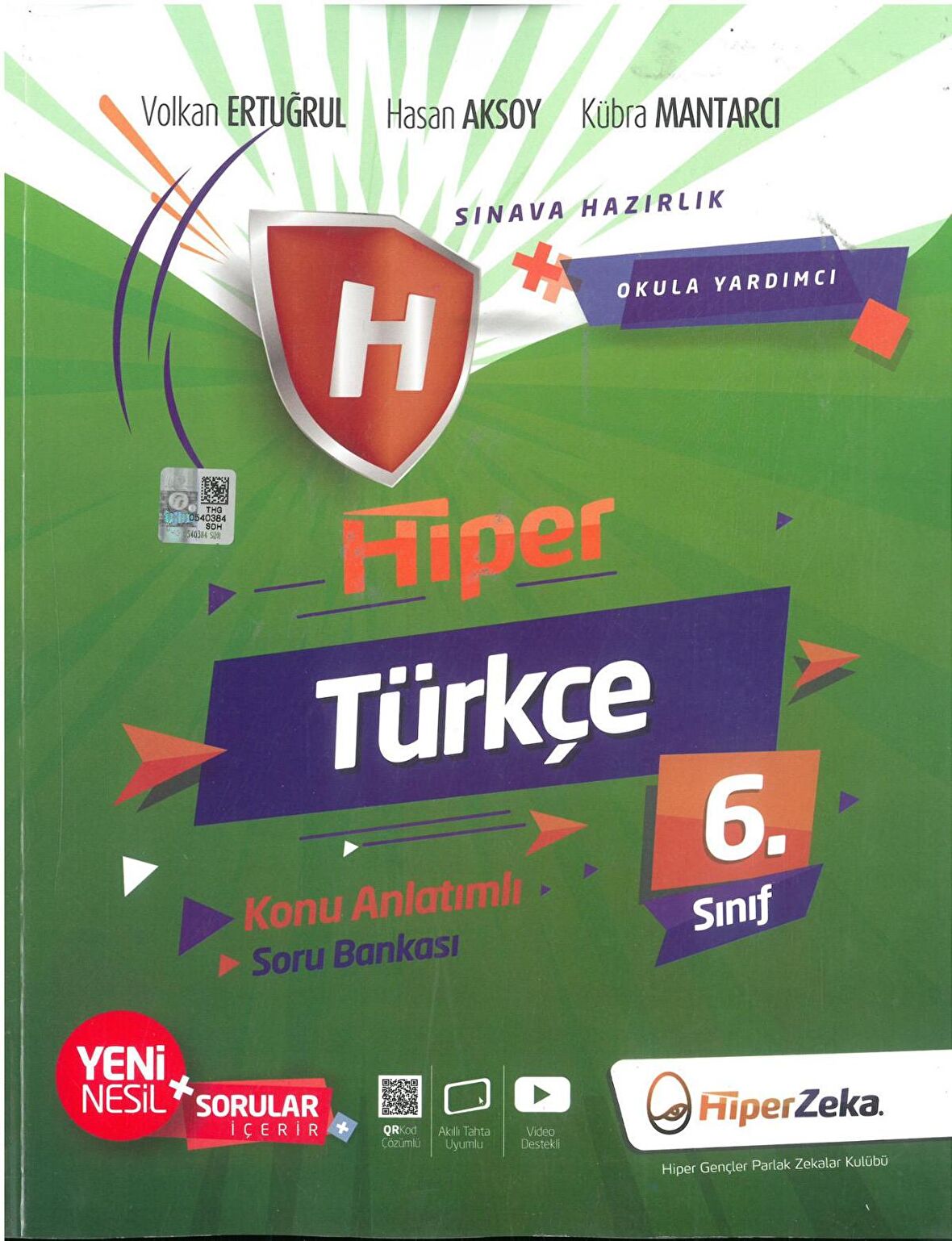 HİPER ZEKA 6.SINIF  TÜRKÇE KONU ANLATIMLI SORU BANKASI