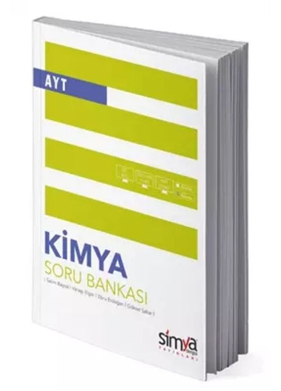 12.Sınıf AYT Kimya Soru Bankası Kitabı Simya Dergisi Yayınları