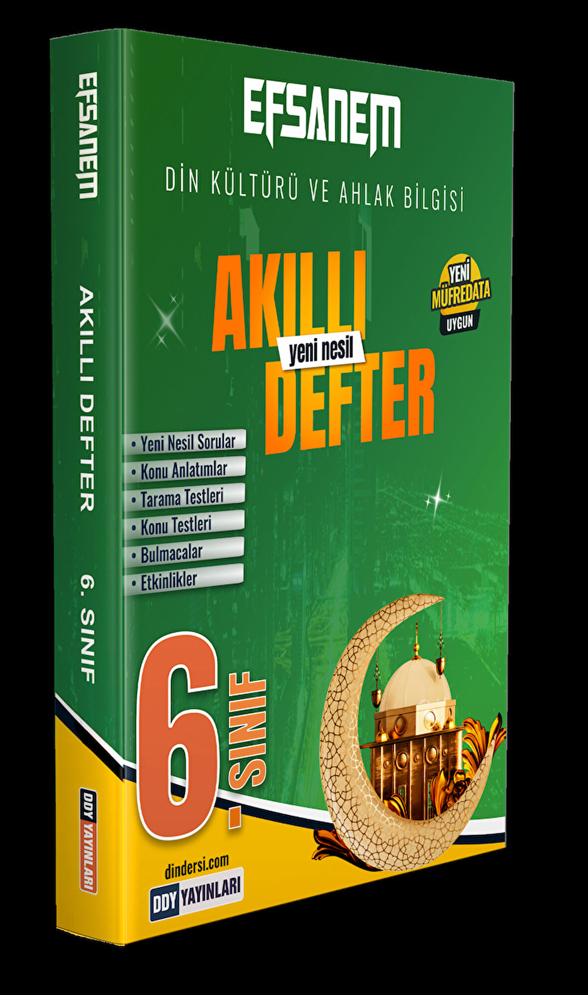 DDY Yayınları 6.Sınıf Din Kültürü ve Ahlak Bilgisi Efsane Yeni Nesil Akıllı Defter