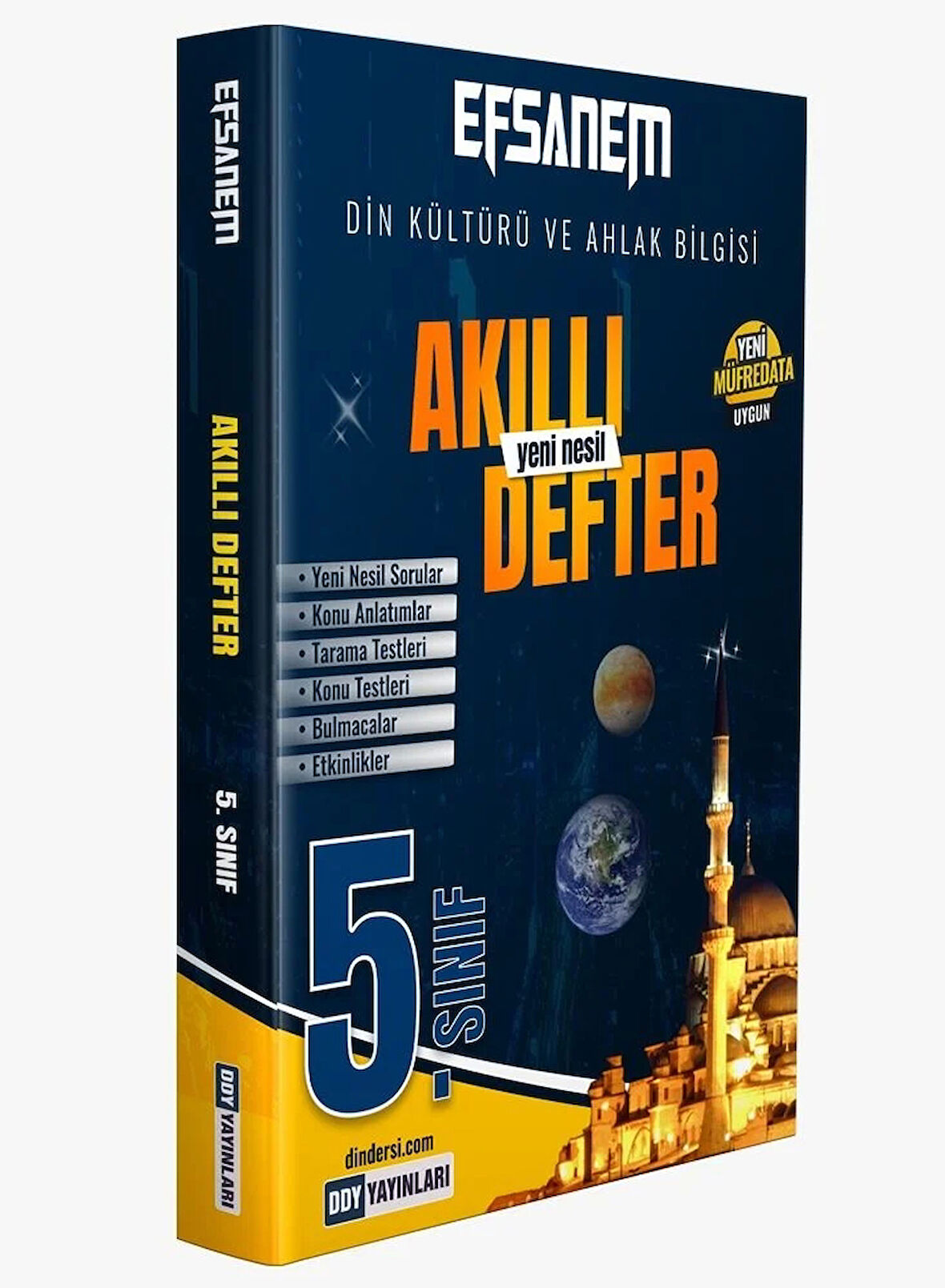 Ddy Yayınları 5.sınıf Din Kültürü ve Ahlak Bilgisi Efsane Akıllı Defter Yeni