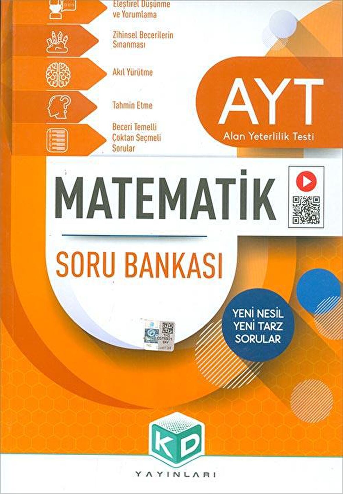 2021 AYT Matematik Soru Bankası KD Yayınları