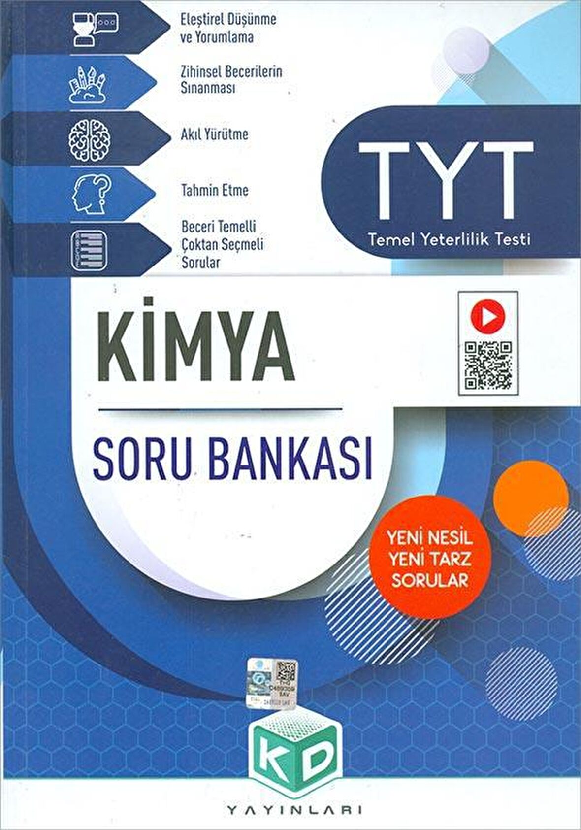 2021 TYT Kimya Soru Bankası KD Yayınları