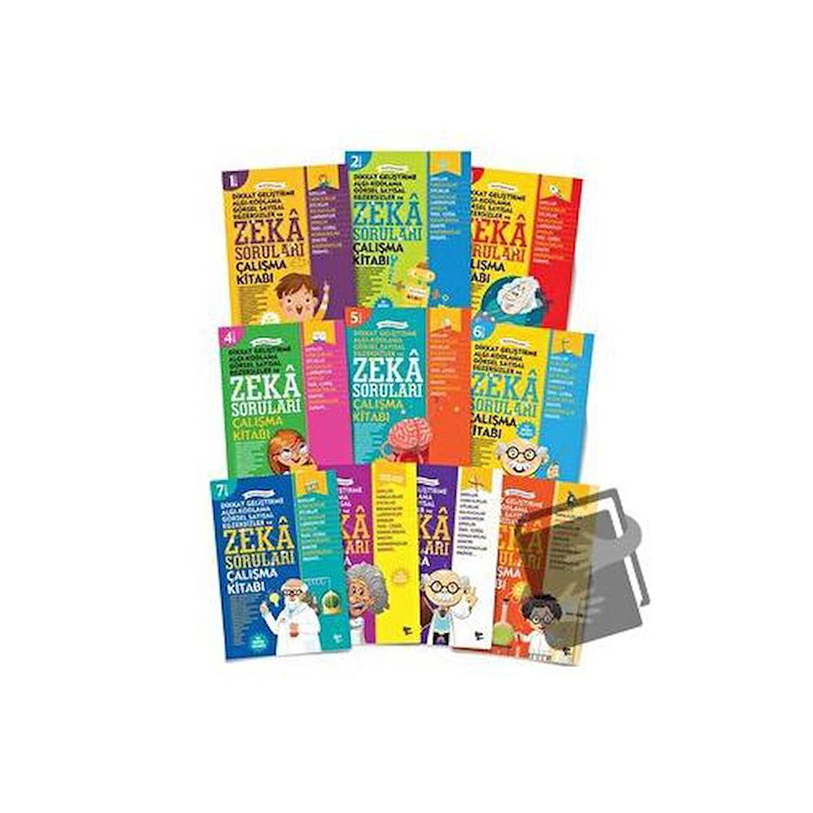 Zeka Geliştirici Soru Bankası (8 Kitap)