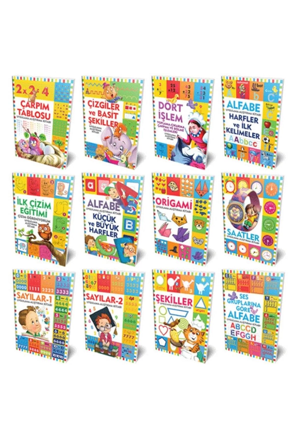Etkinlik Kitapları Seti (12 Kitap Takım) / Kolektif / Halk Kitabevi / 6010625665656