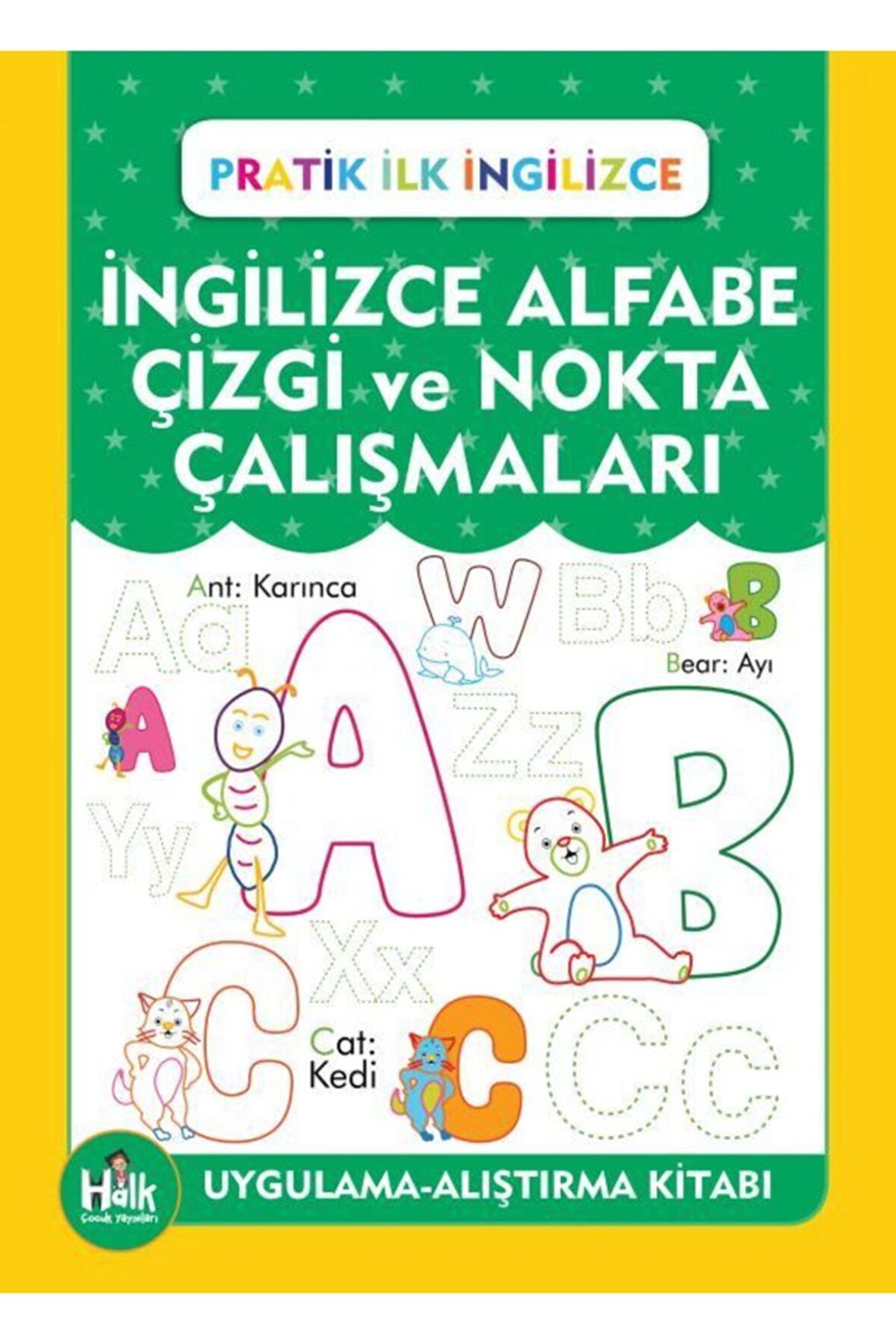 İngilizce Alfabe Çizgi ve Nokta Çalışmaları