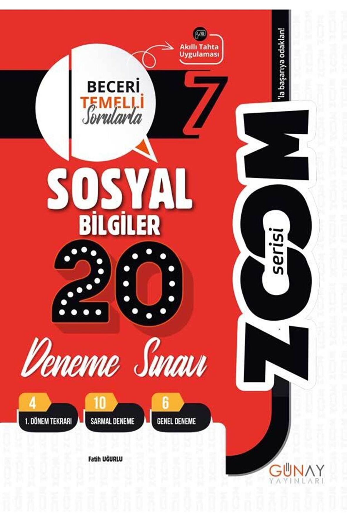 7. Sınıf Zoom Serisi Sosyal Bilgiler 20'li Deneme Sınavı