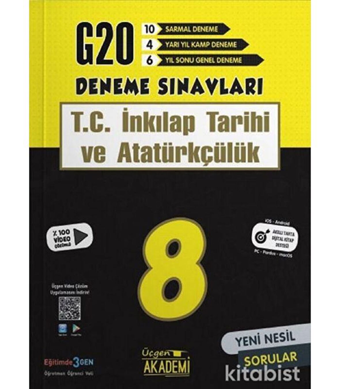 8. Sınıf T.C. İnkılap Tarihi ve Atatürkçülük 20'li Deneme Sınavı