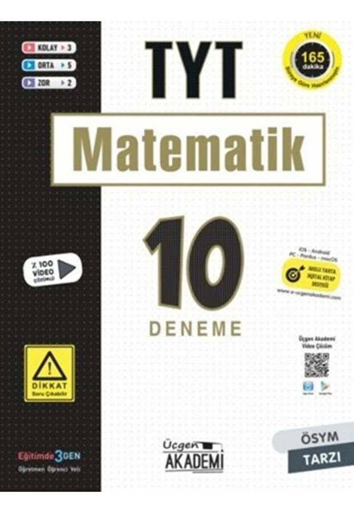 TYT Matematik 10 lu Deneme Sınavı