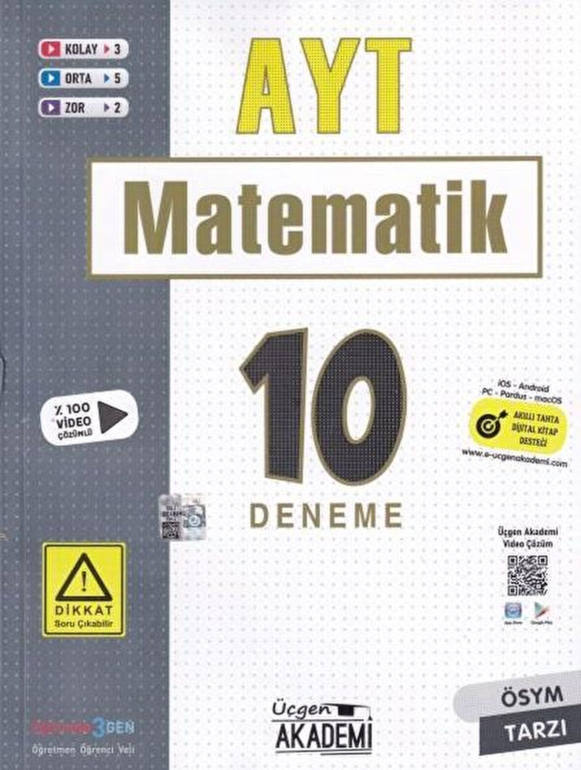 AYT Matematik 10 Deneme