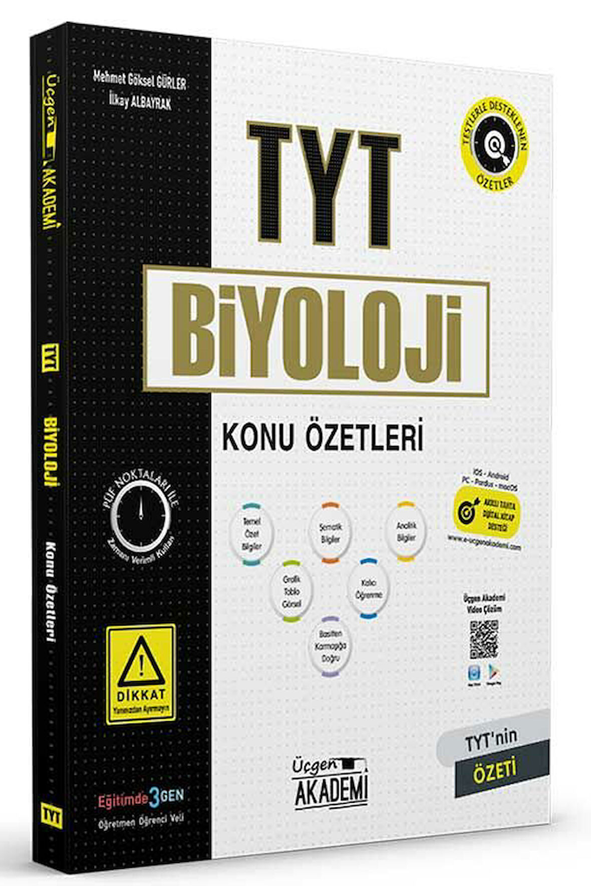 TYT Biyoloji Konu Özeti Üçgen Akademi Yayınları