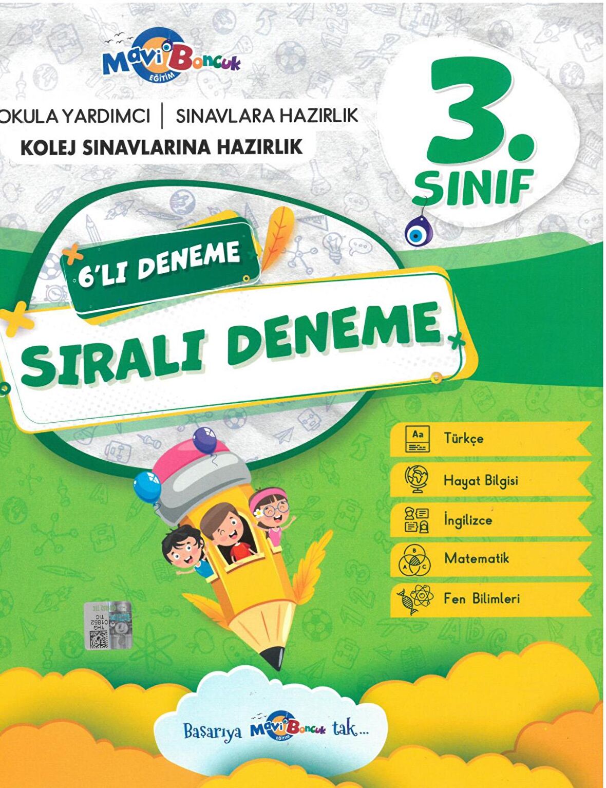 Evrensel İletişim Yayınları 3. Sınıf 6'Lı Sarmal Deneme