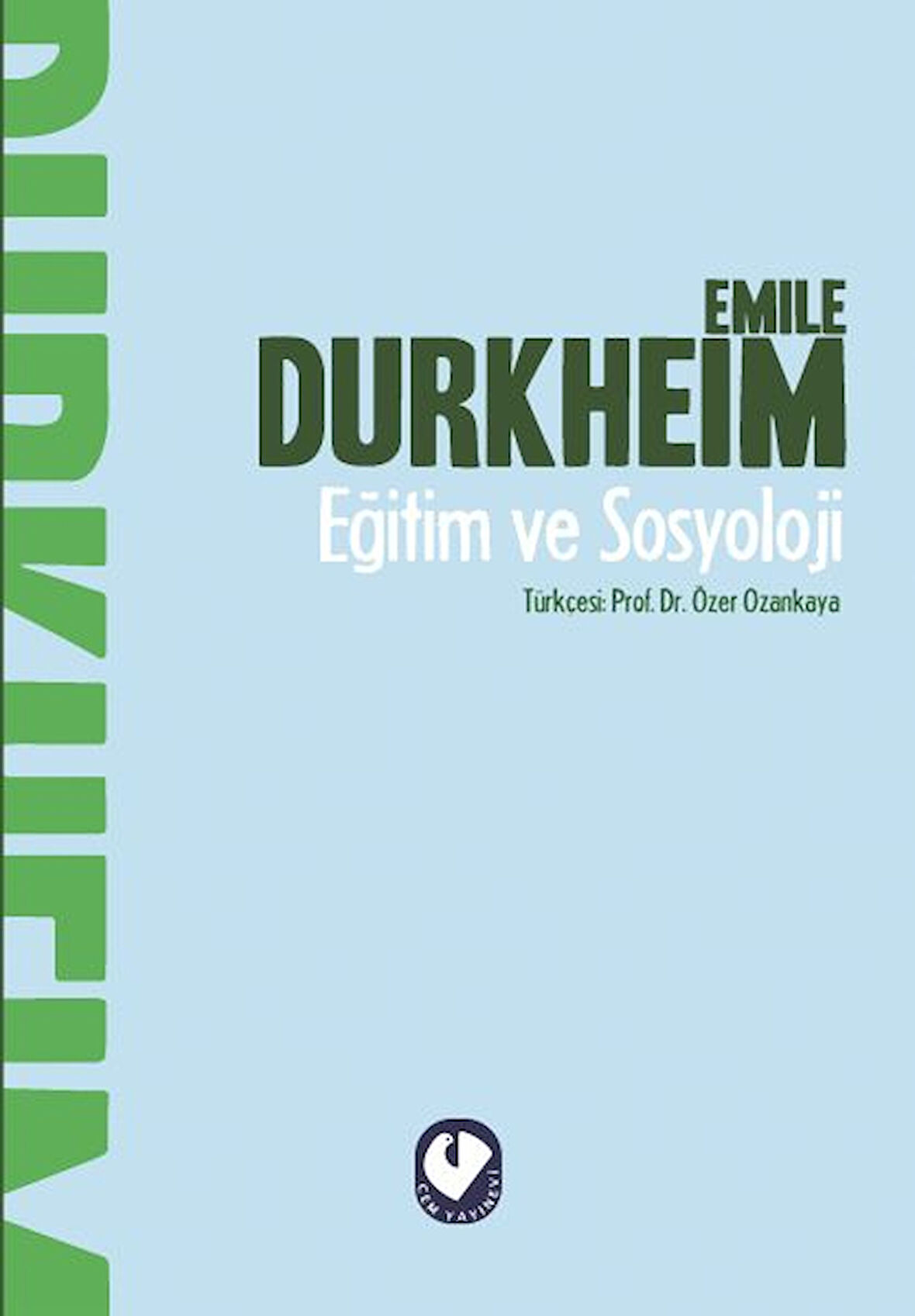 Kitap: Eğitim ve Sosyoloji