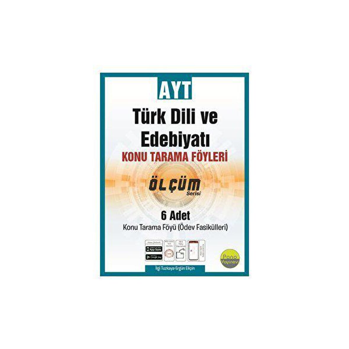 AYT Türk Dili ve Edebiyatı Konu Tarama Föyleri Ölçüm Serisi 6 Fasikül