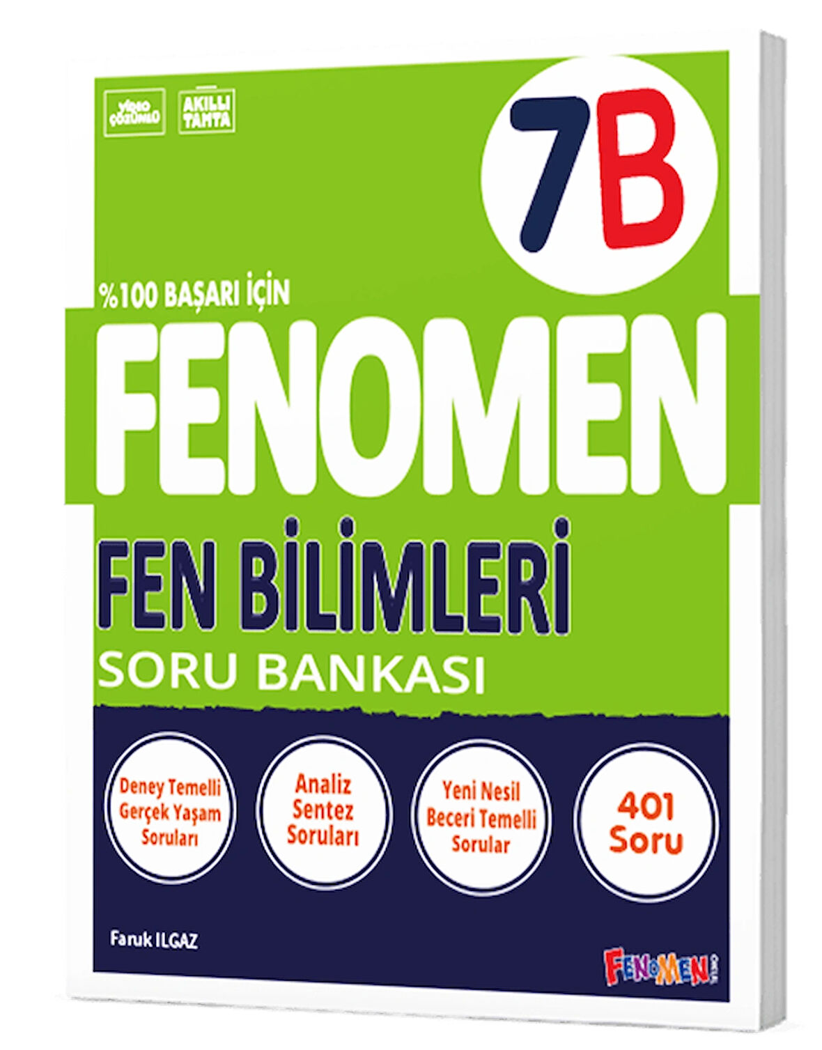 Fenomen Yayınları 7. Sınıf Fen Bilimleri B Soru Bankası