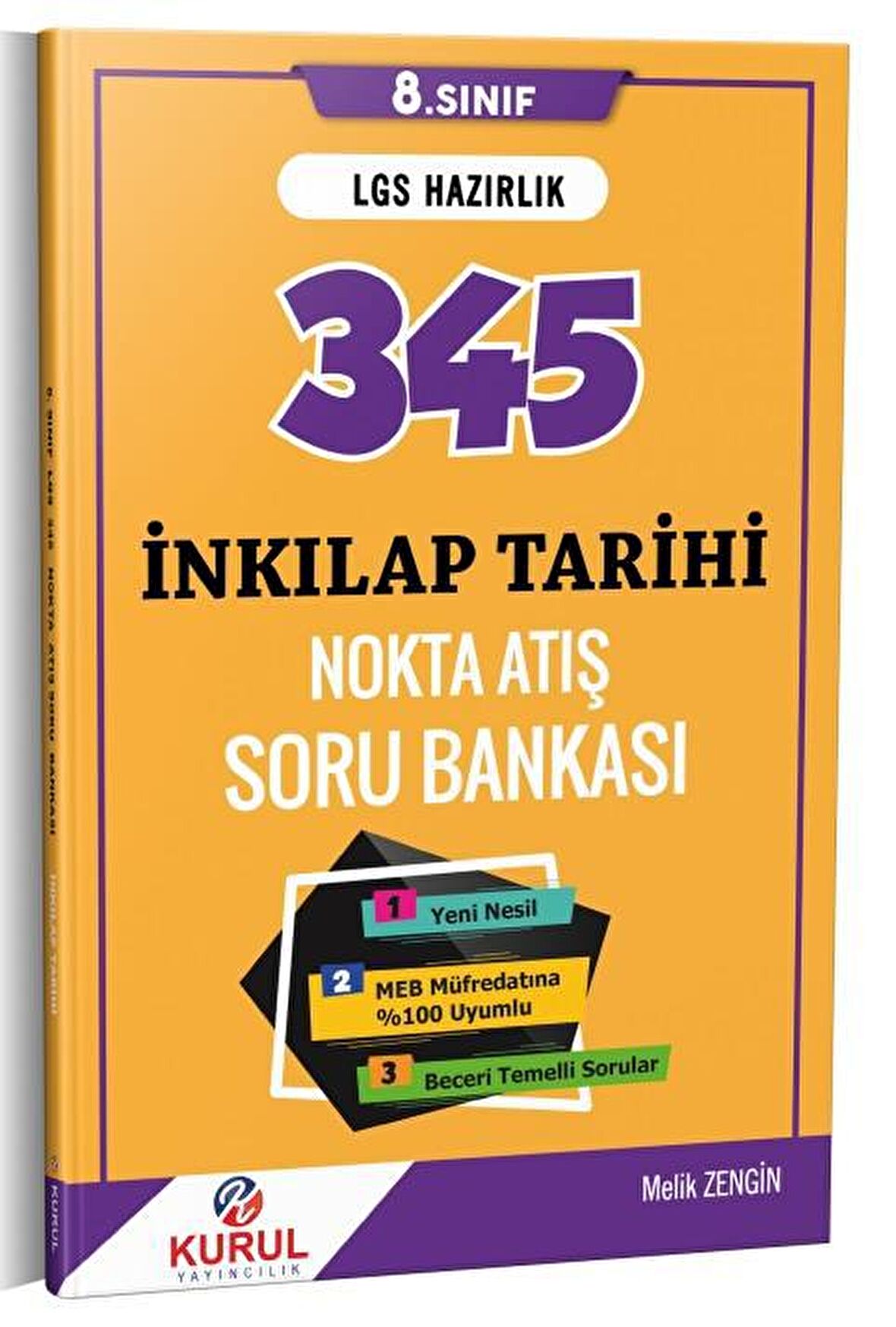 Kurul 8. Sınıf LGS İnkılap Tarihi 345 Nokta Atış Soru Bankası
