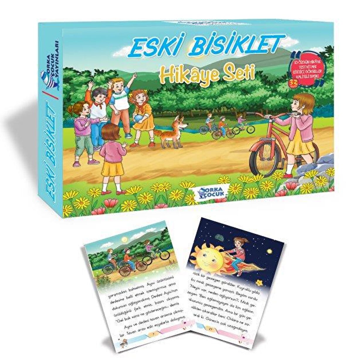 Orka 2. Sınıf Eski Bisiklet Hikaye Seti 10 Kitap