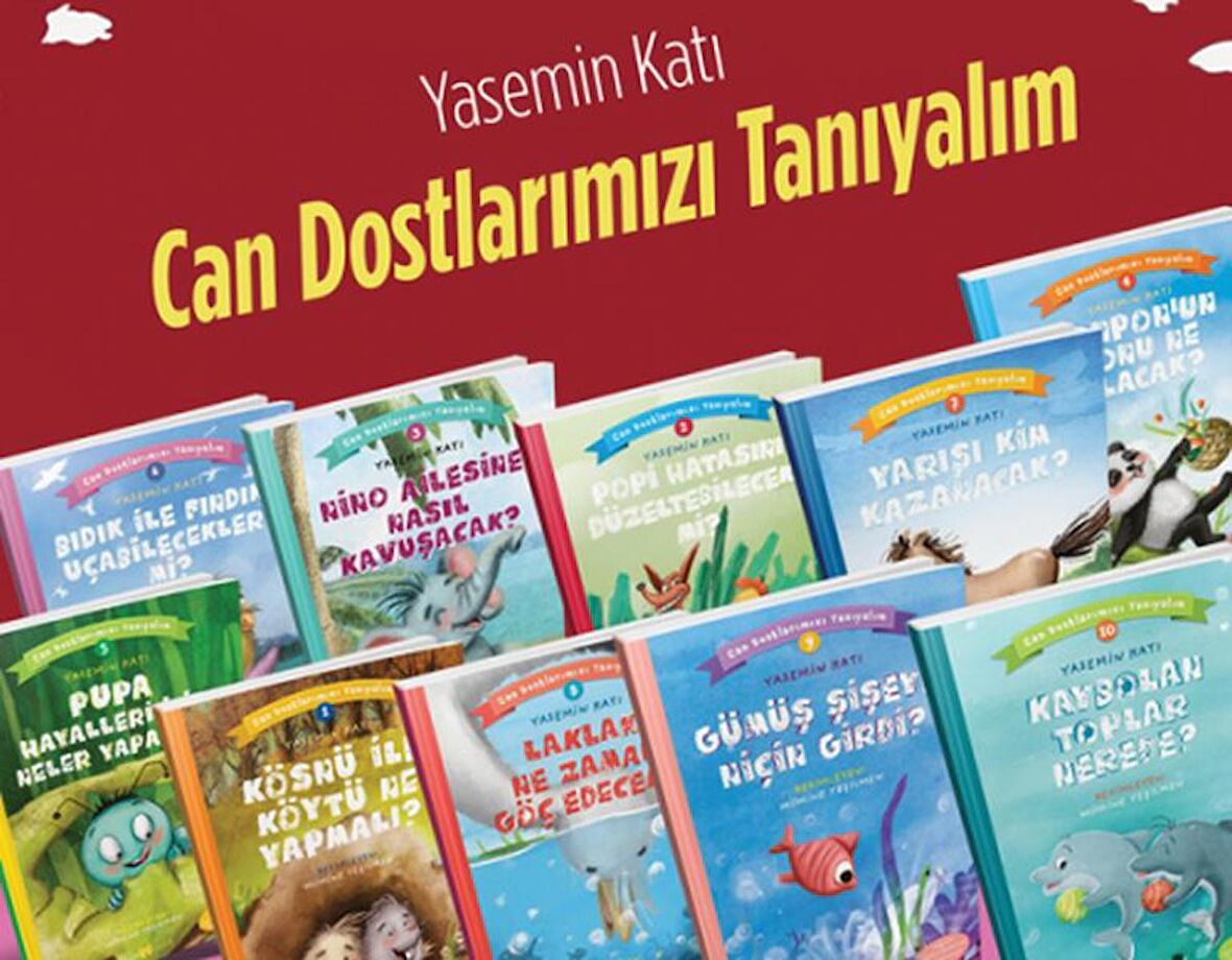 Can Dostlarımızı Tanıyalım Set (10 Kitap)