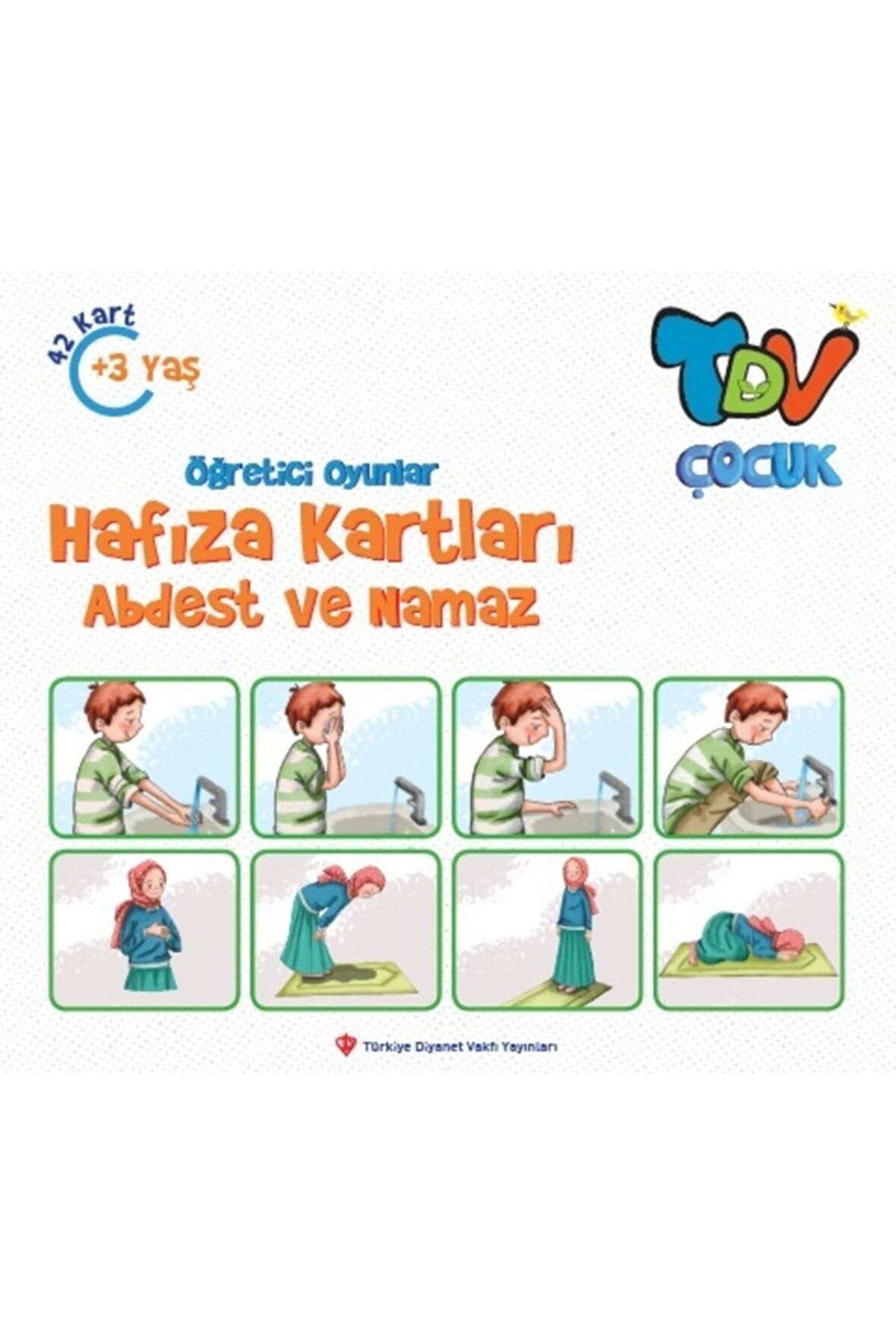 Öğretici Oyunlar Hafıza Kartları Abdest Ve Namaz 42 Kart