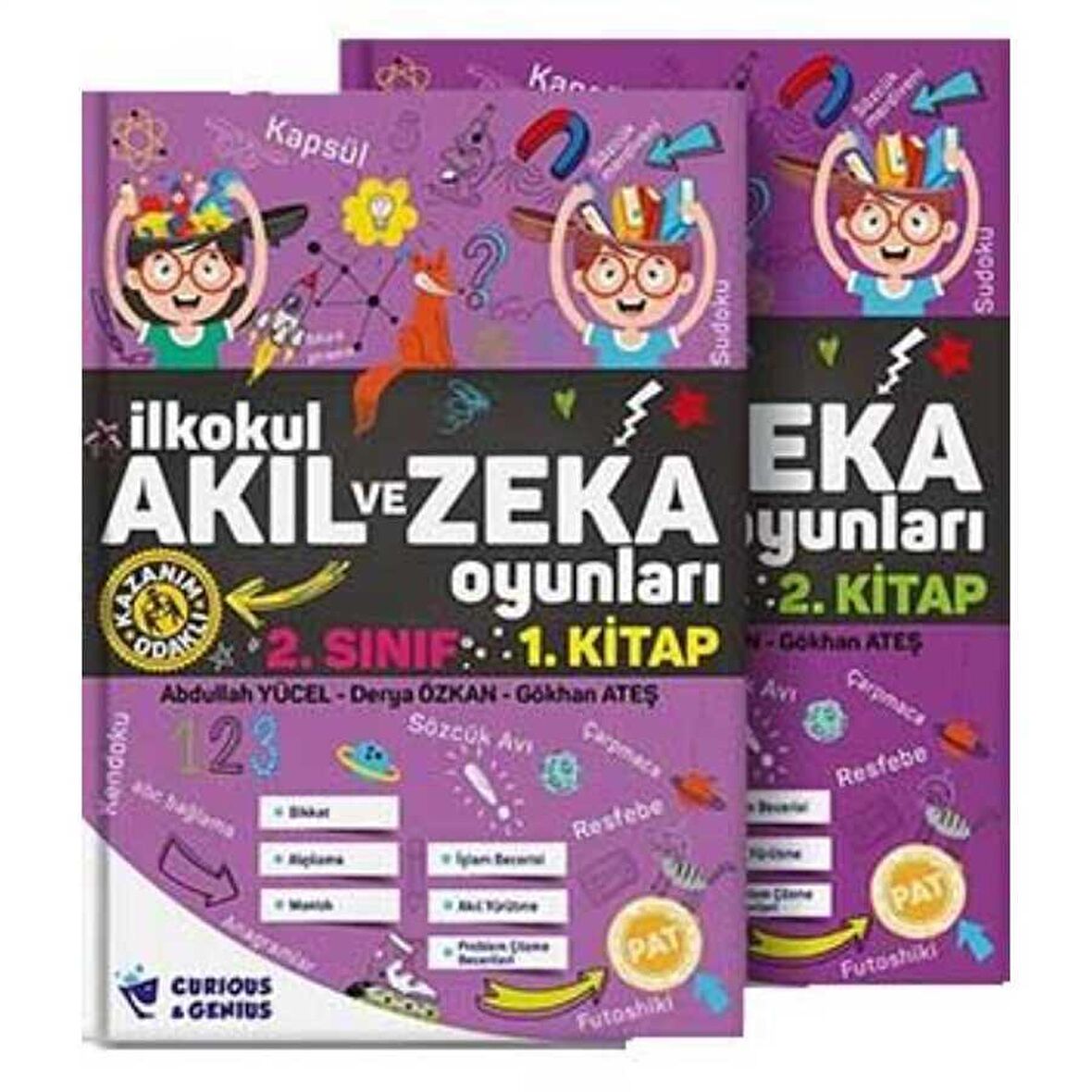 2. Sınıf İlkokul Akıl Ve Zeka Oyunları Seti Curious Genius Yayınları