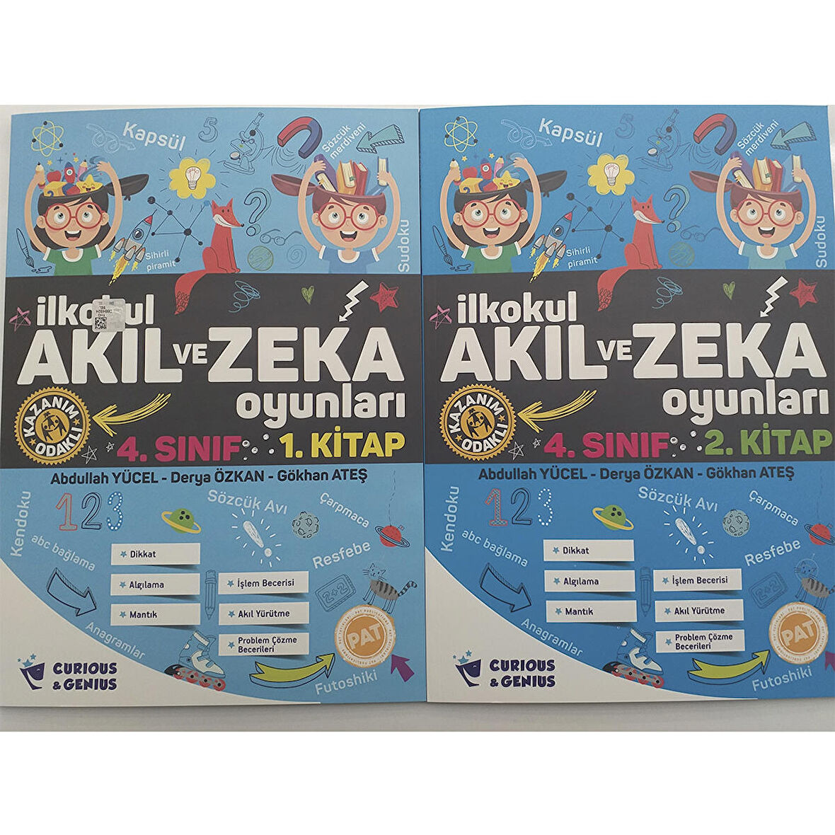 Curious&Genius Yayınları 4. Sınıf İlkokul Akıl ve Zeka Oyunları Seti