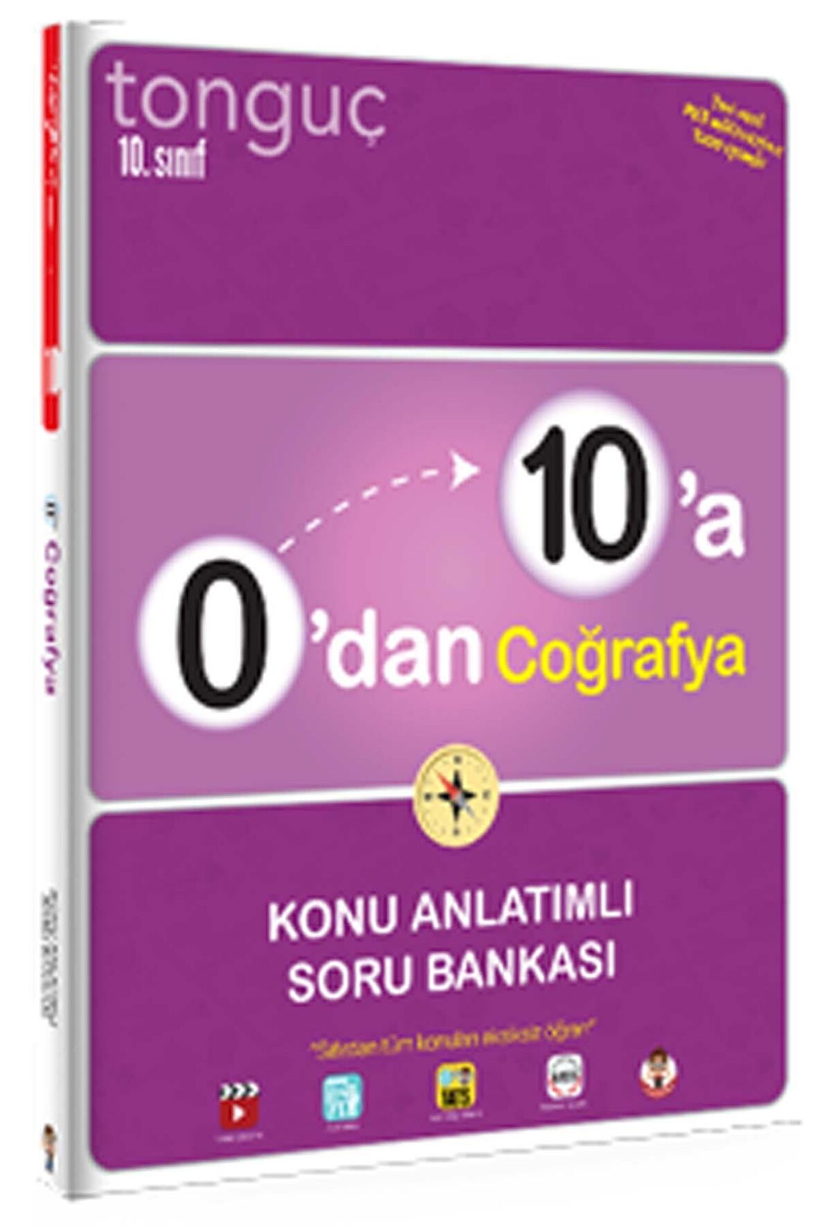 Tonguç 0dan 10a Coğrafya Konu Anlatımlı Soru Bankası