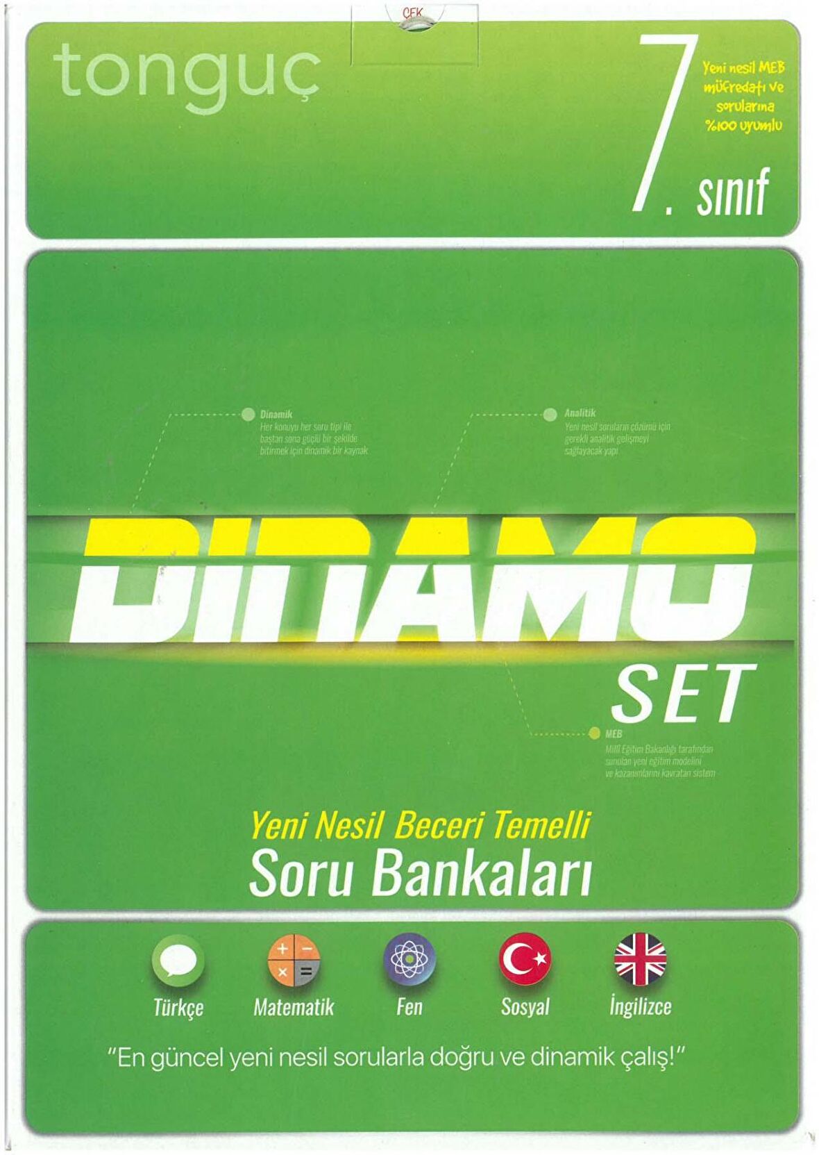 Tonguç 7.Sınıf Dinamo Tüm Dersler Soru Bankası Set