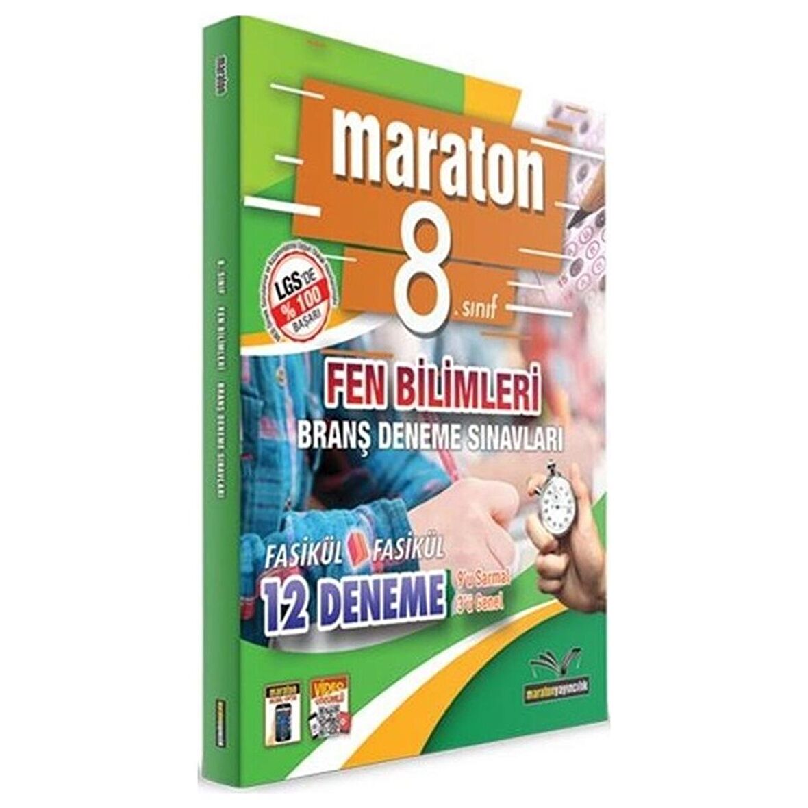 8. Sınıf LGS Fen Bilimleri Branş Deneme Maraton Yayınları