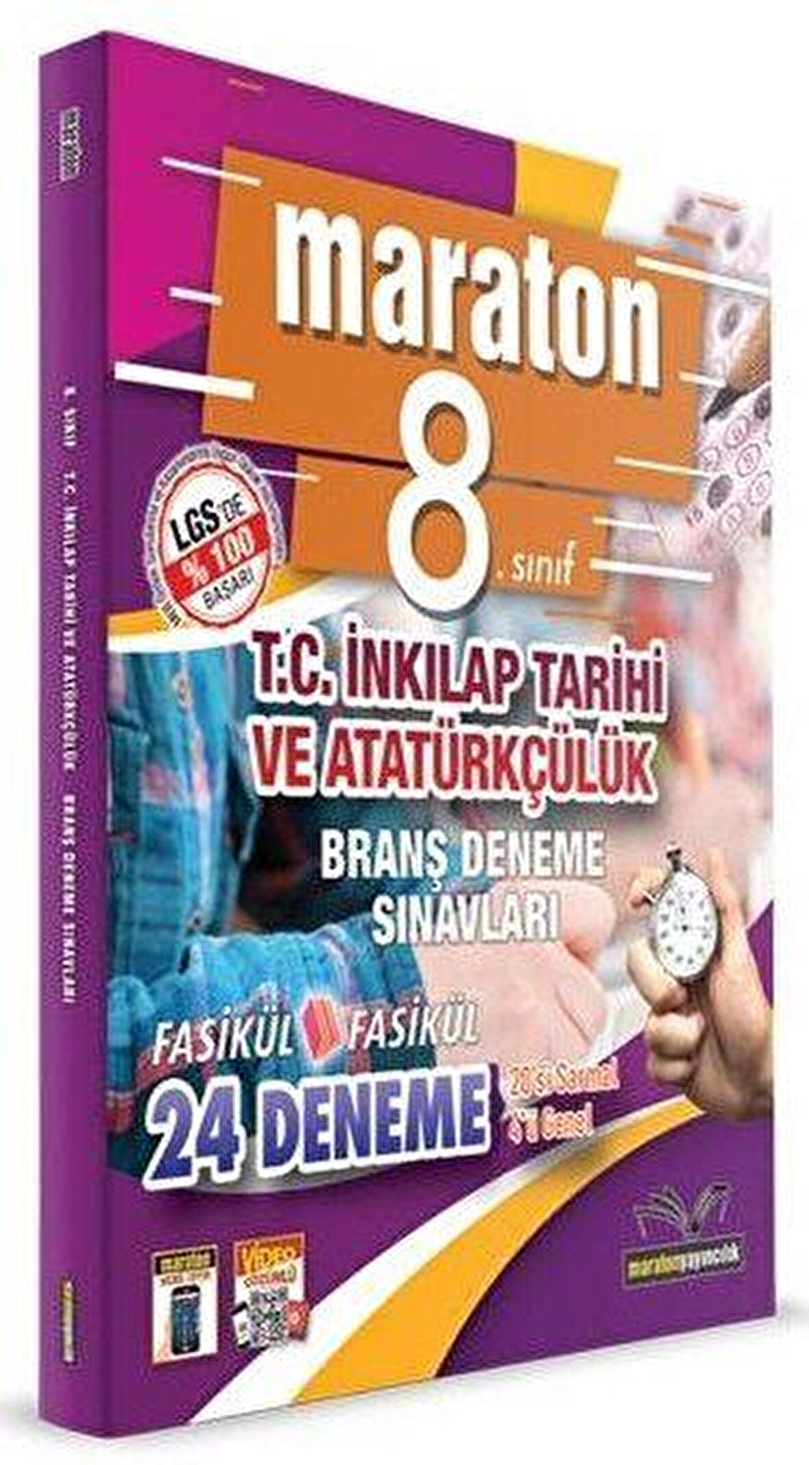 8. Sınıf LGS İnkılap Tarihi ve Atatürkçülük Branş Deneme Maraton Yayınları