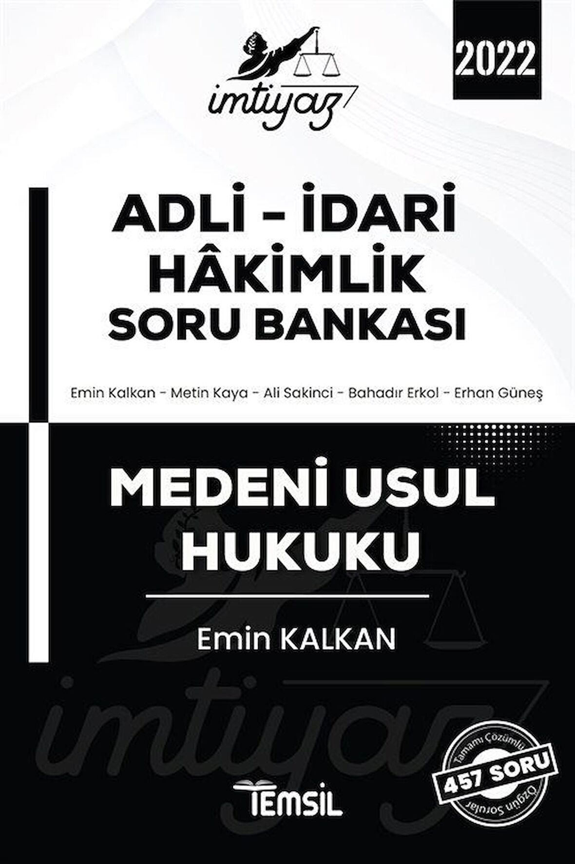 İmtiyaz Adli - İdari Hakimlik Soru Bankası Medeni Usul Hukuku / Emin Kalkan